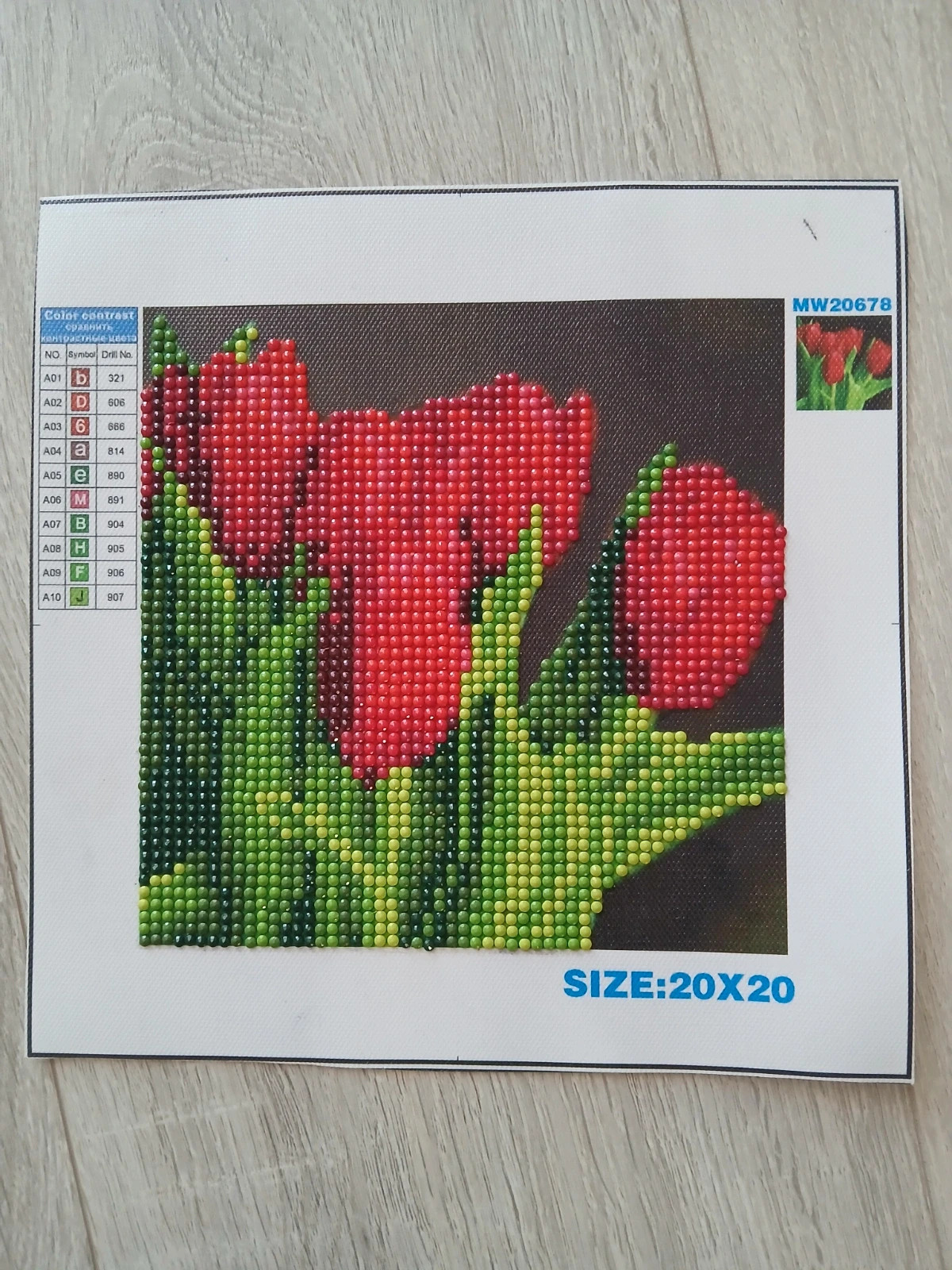 Kirakott Diamond Painting kép 1