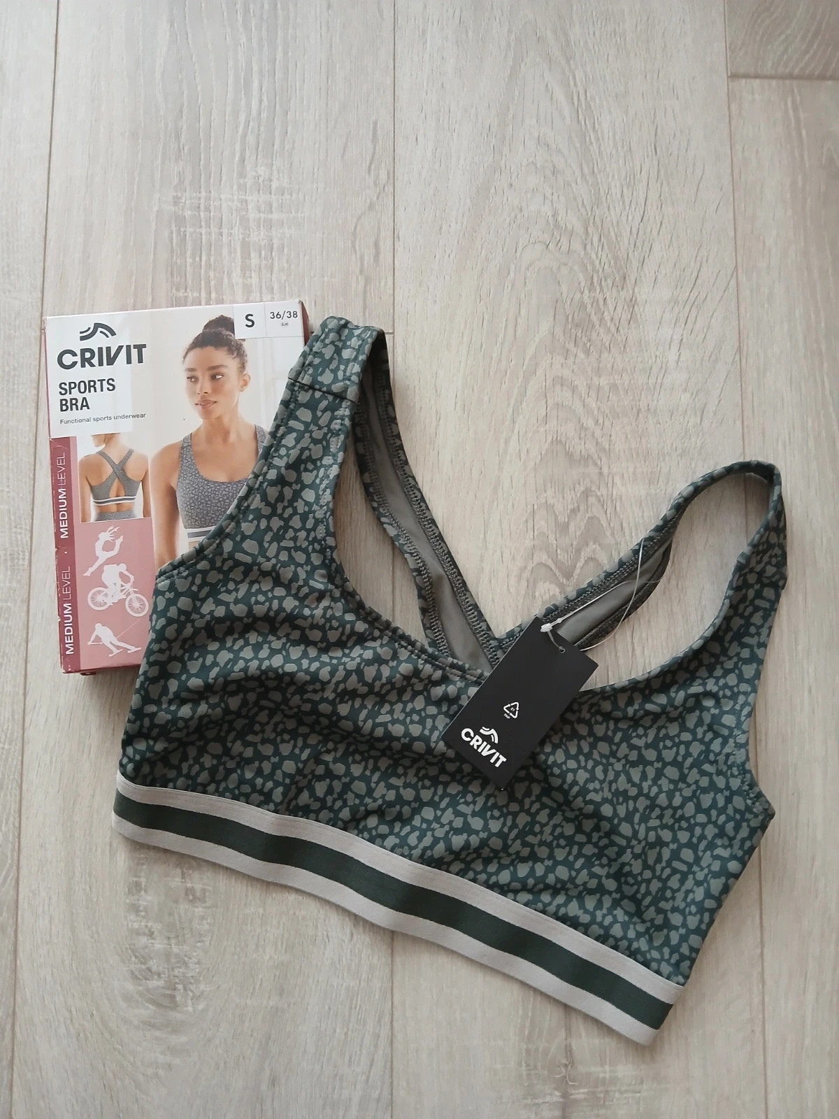 Crivit sportmelltartó 36/38 1