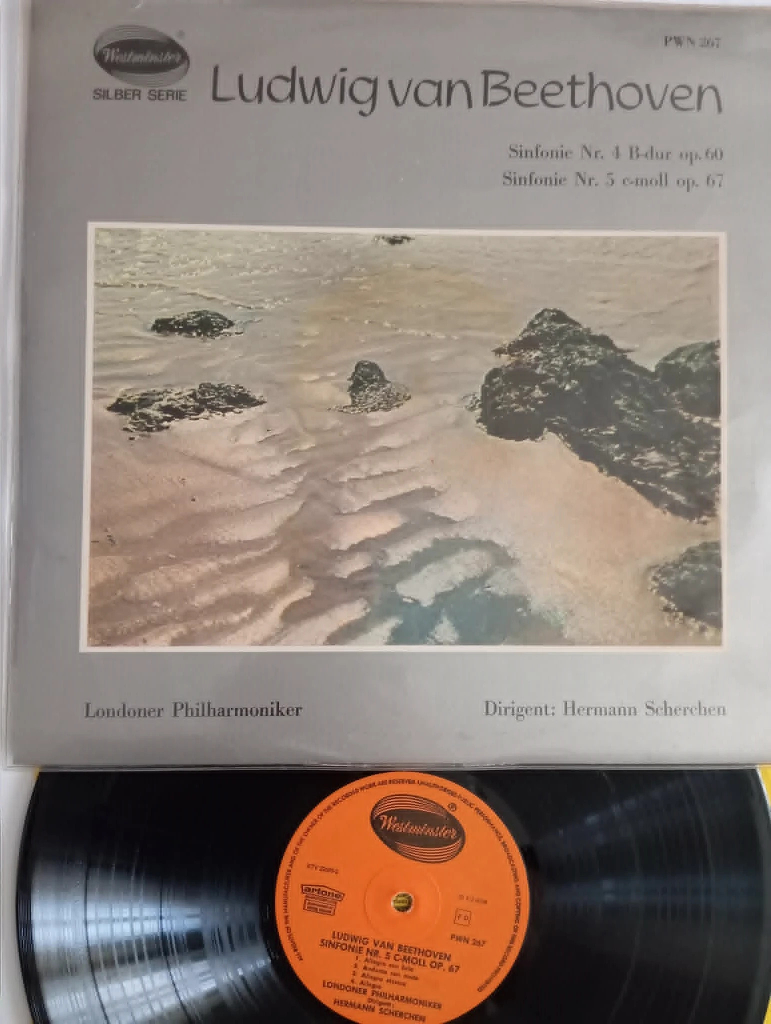 Beethoven,Scherchen - Sinfonie Nr. 4 B-dur Op. 60 / Sinfonie Nr. 5 C-moll Op. 67 (LP, Album)(11527) 1