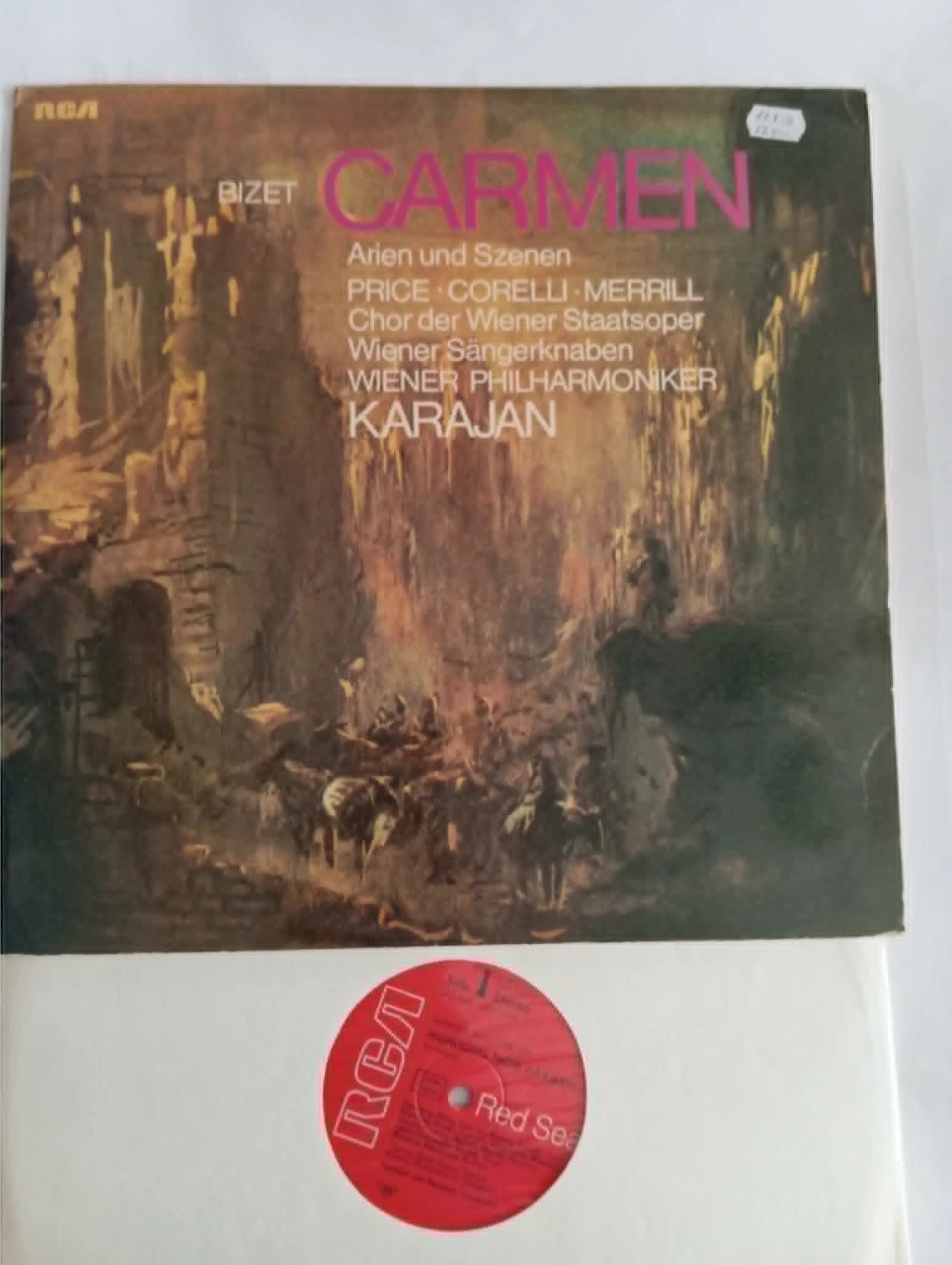 Bizet - Carmen - Arien Und Szenen (LP, Album, Gat)(11528) 1