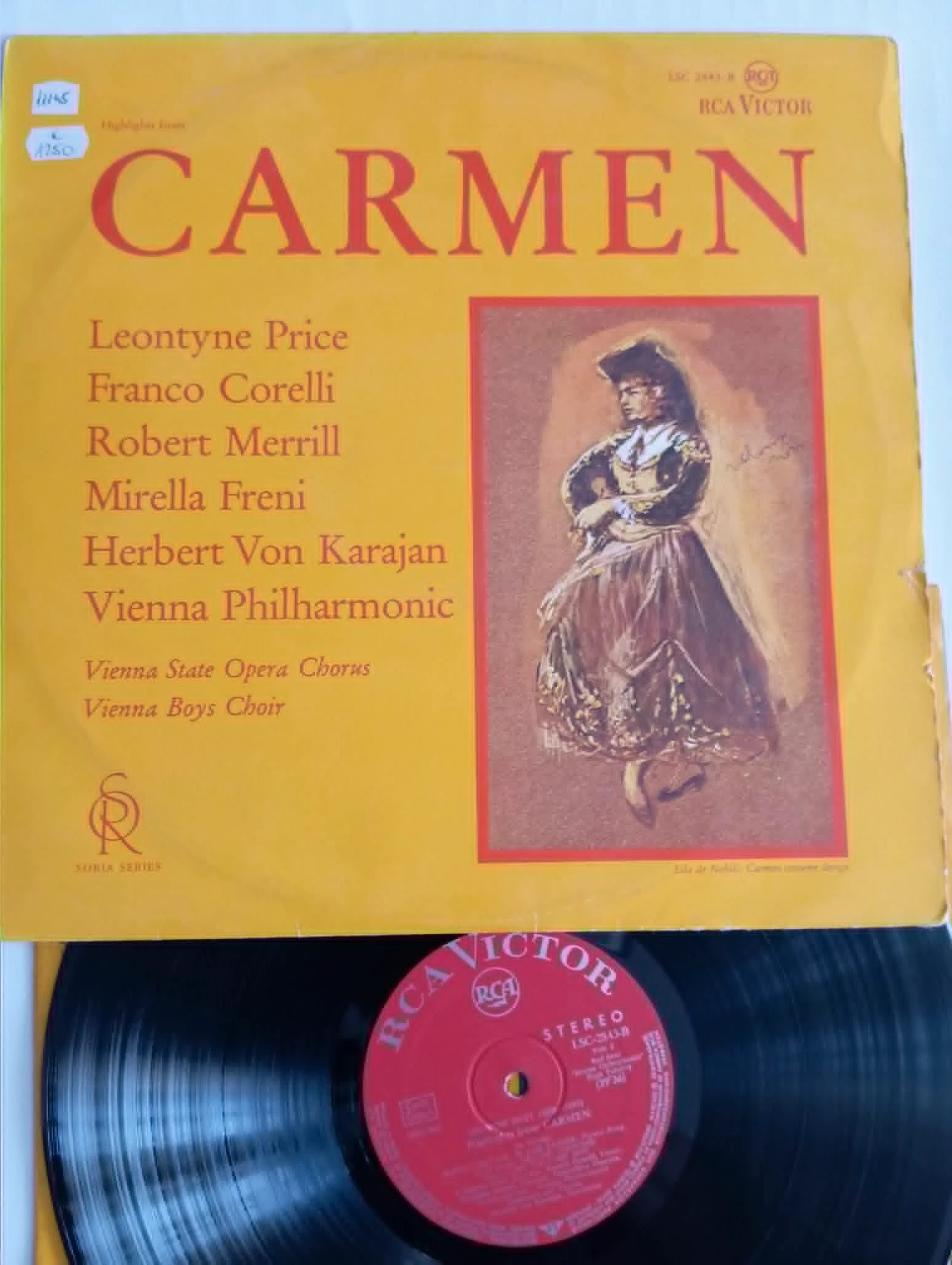 Bizet - And The Vienna Philharmonic Orch. - Carmen (LP)(11528) 1