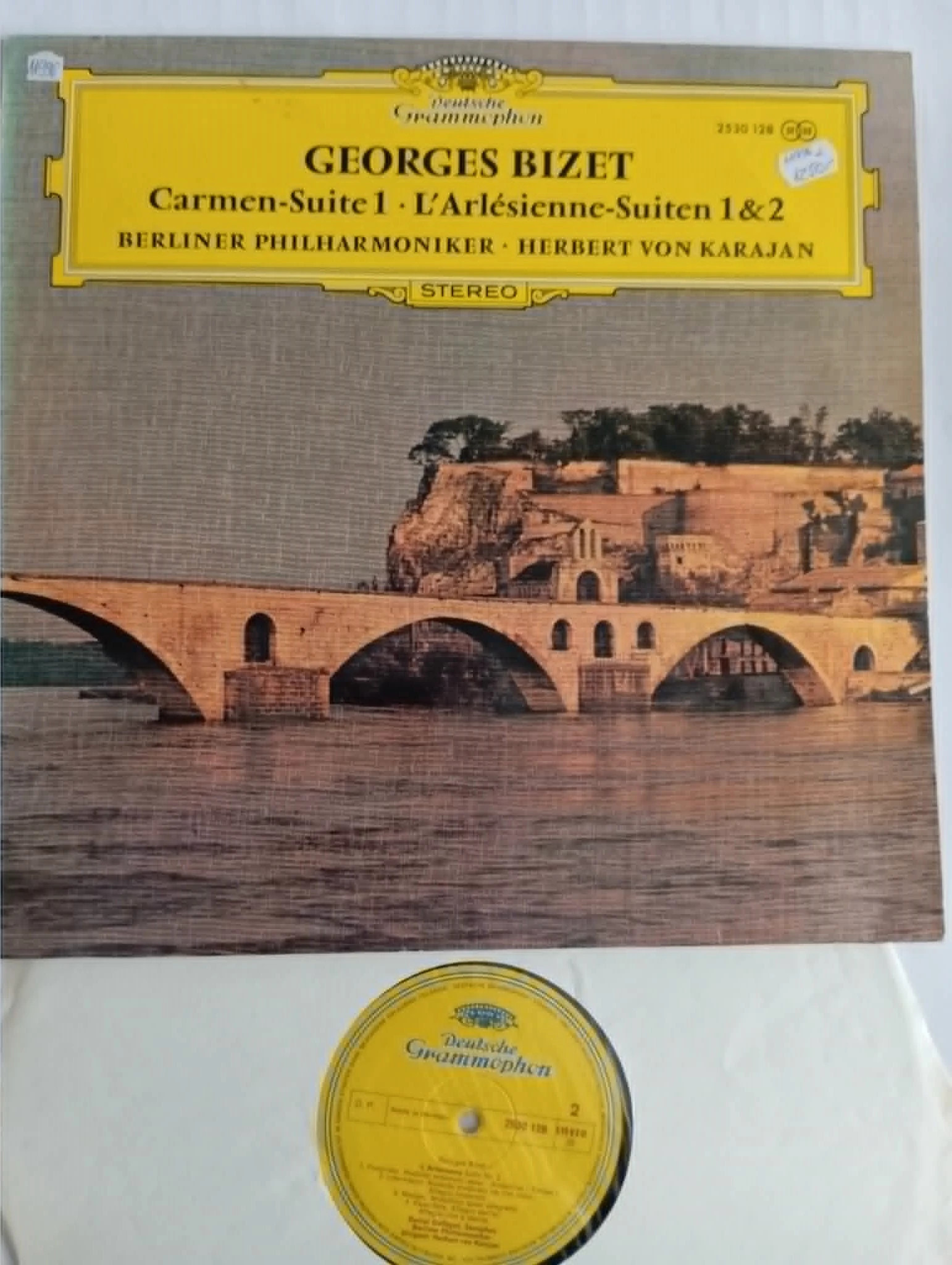 Bizet / Karajan - Carmen-Suite 1- L'Arlésienne - Suite 1 & 2 (LP)(115ND1) 1