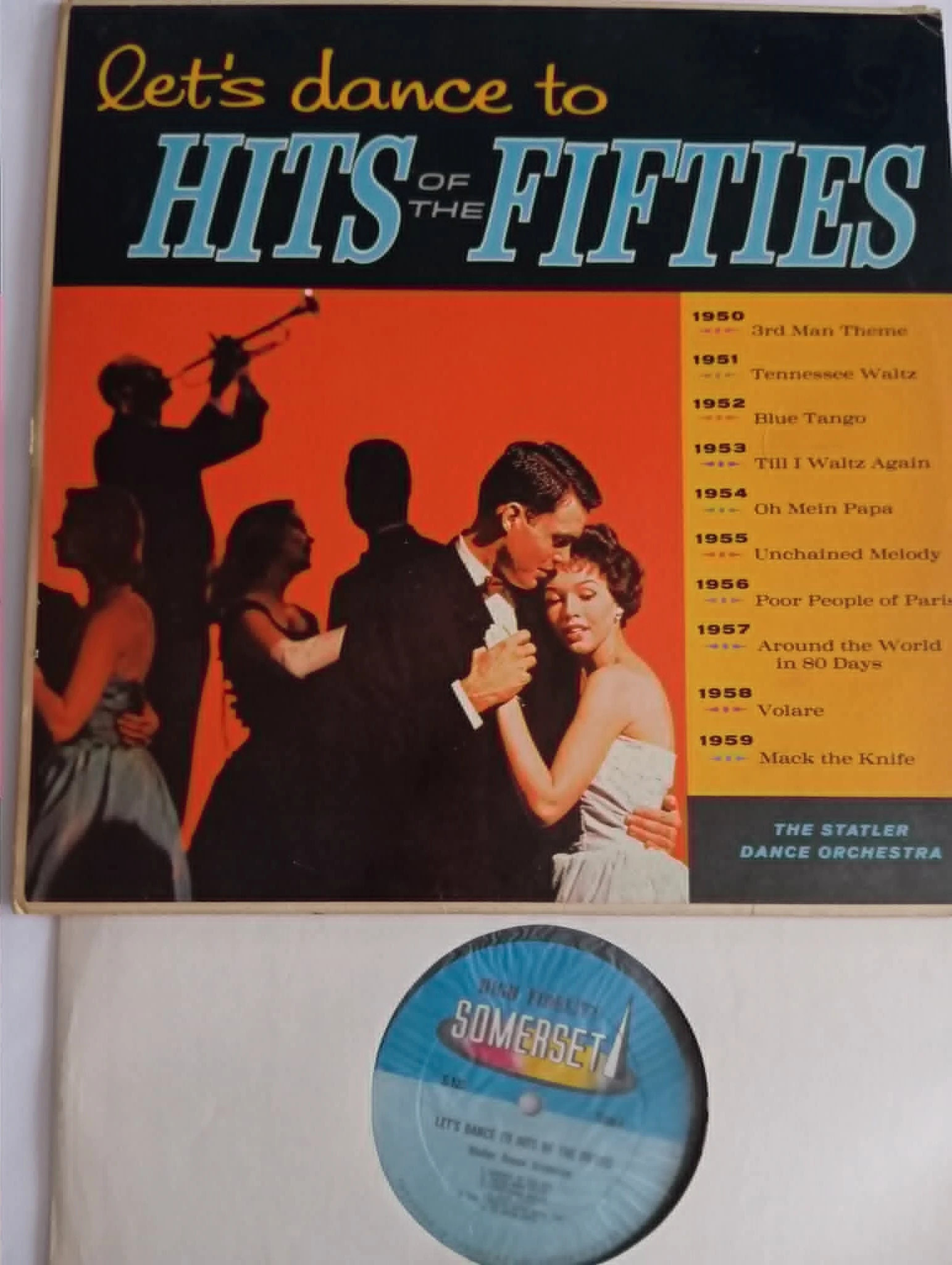 The Statler Dance Orchestra - Let's Dance To The Hits Of The Fifties (LP, Album, Mono)(11528) 1