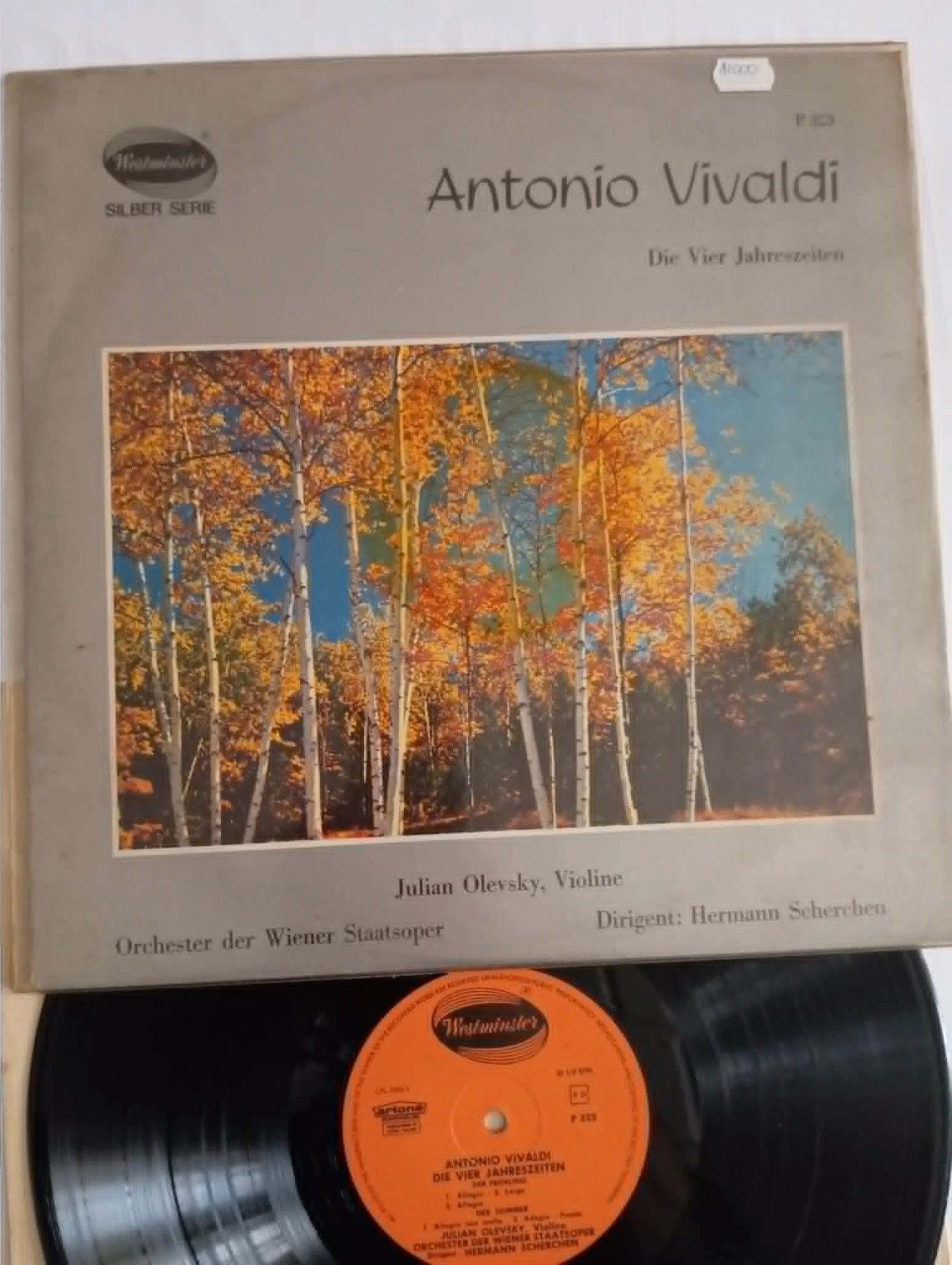 Vivaldi, Olevsky, Scherchen - Die Vier Jahreszeiten (LP, Album)(11528) 1