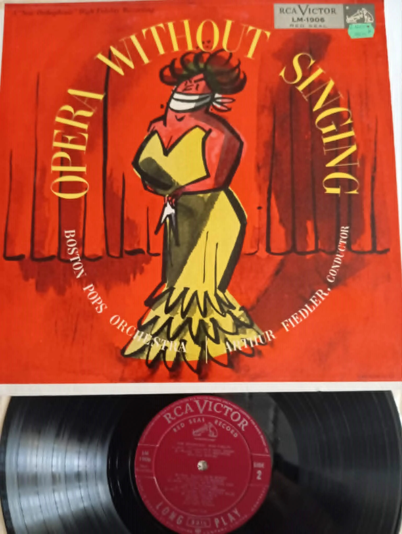 Boston Pops Orchestra | Arthur Fiedler - Opera Without Singing (LP, Album)(115ND1) 1