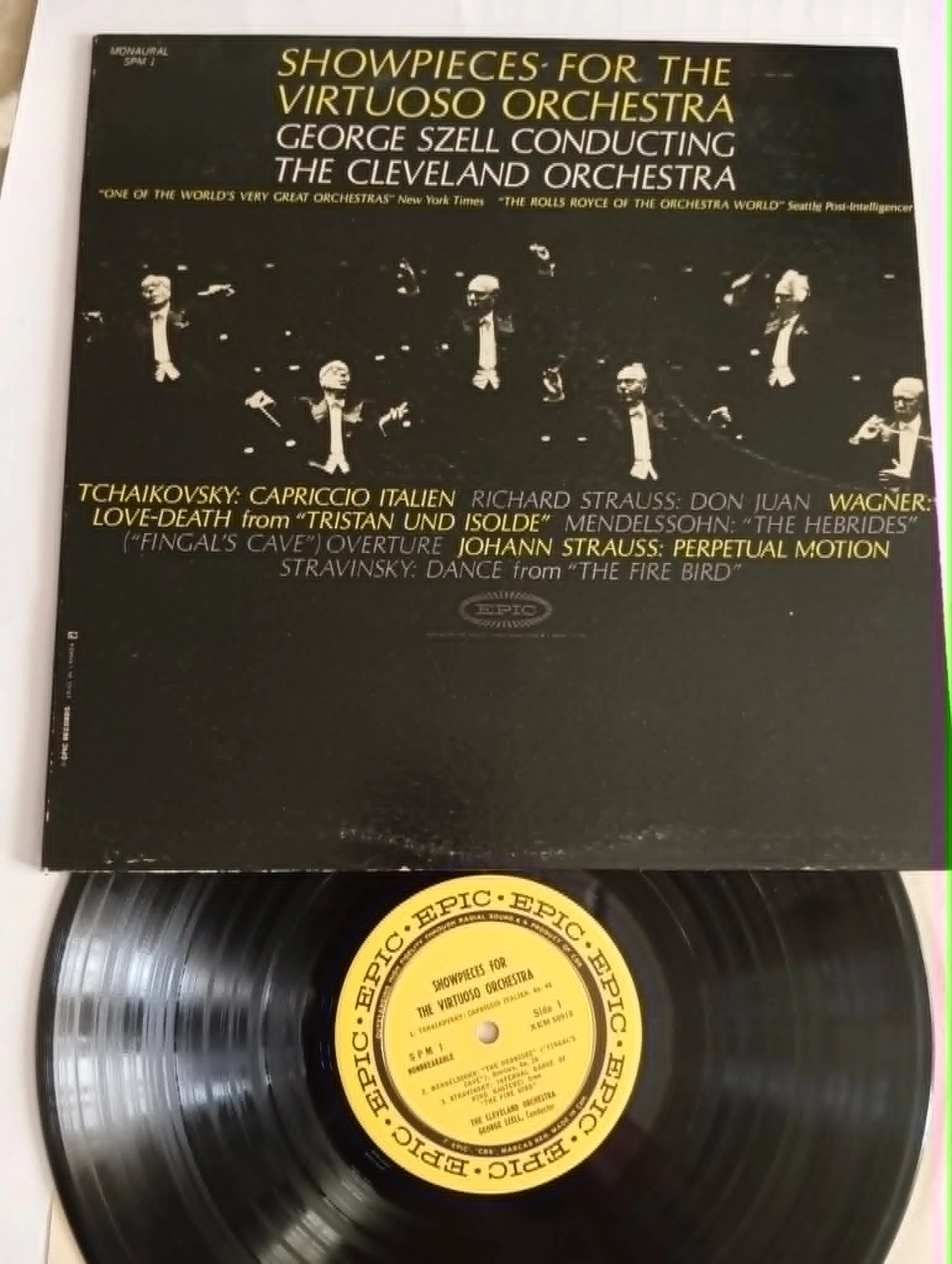 Szell, Tchaikovsky,Strauss, Wagner, Mendelssohn,Showpieces For The Virtuoso Orch.(LP)(11528) 1