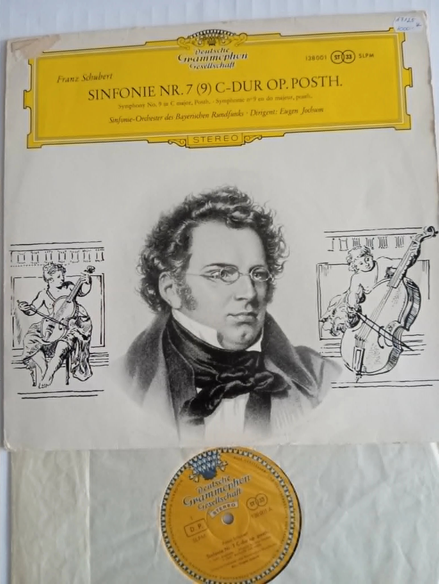 Schubert, Jochum - Sinfonie Nr. 7 (9) C-Dur Op. Posth. (LP)(115ND1) 1