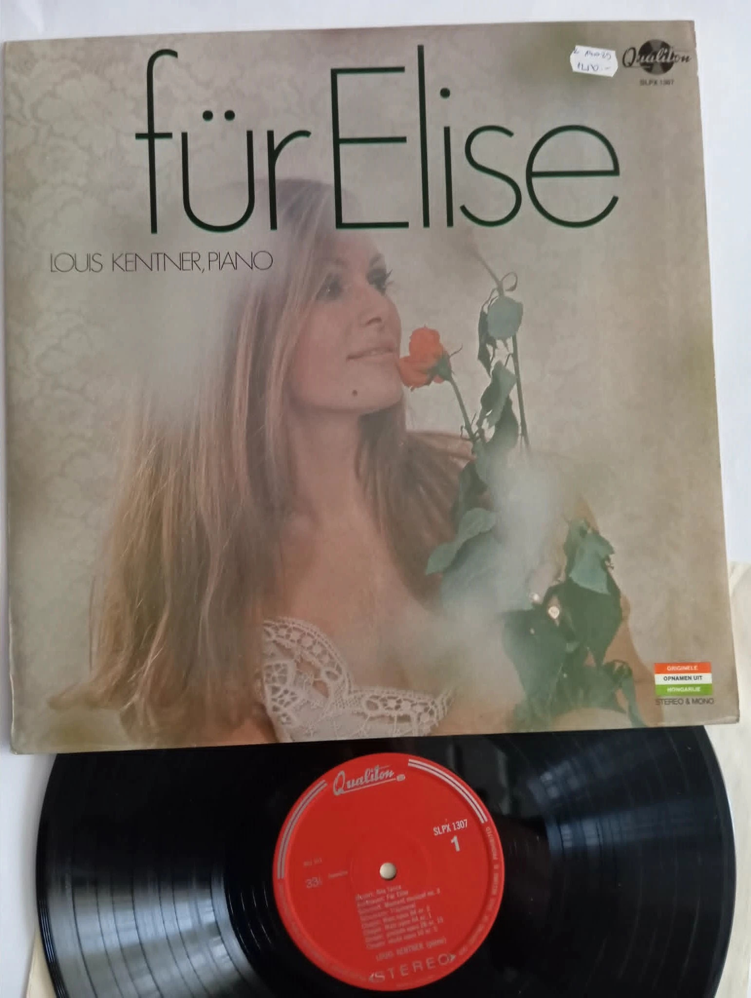 Louis Kentner - Für Elise - Popular Piano Pieces (LP, Album, RE)(115ND1) 1
