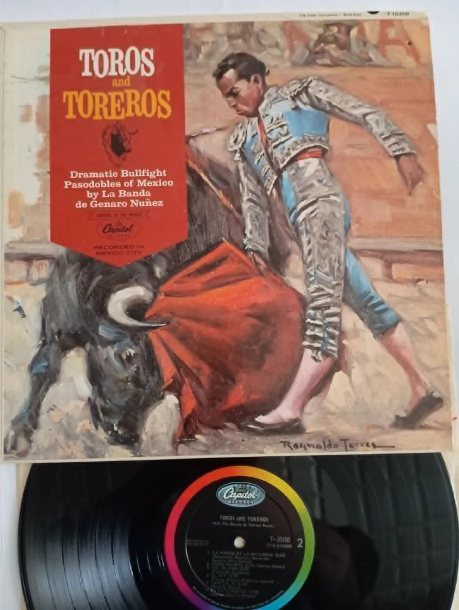 La Banda de Genero Nunez - Toros And Toreros: Dramatic Bullfight Pasodobles Of Mexico (LP)(11528) 1