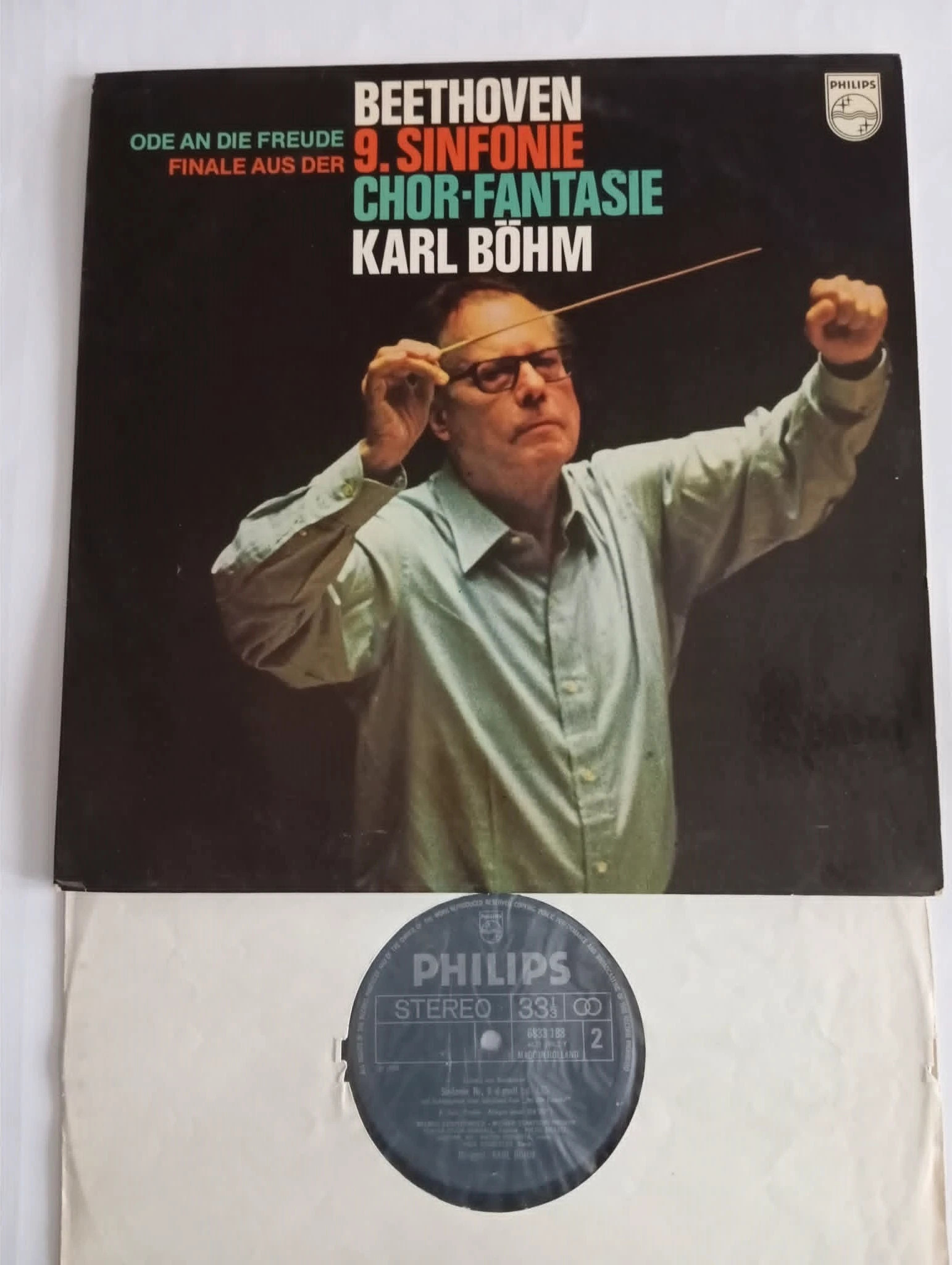 Beethoven,Böhm - Beethoven Finale Aus Der 9. Sinfonie, Chor Fantasie, Karl Bohm (LP)(11528) 1
