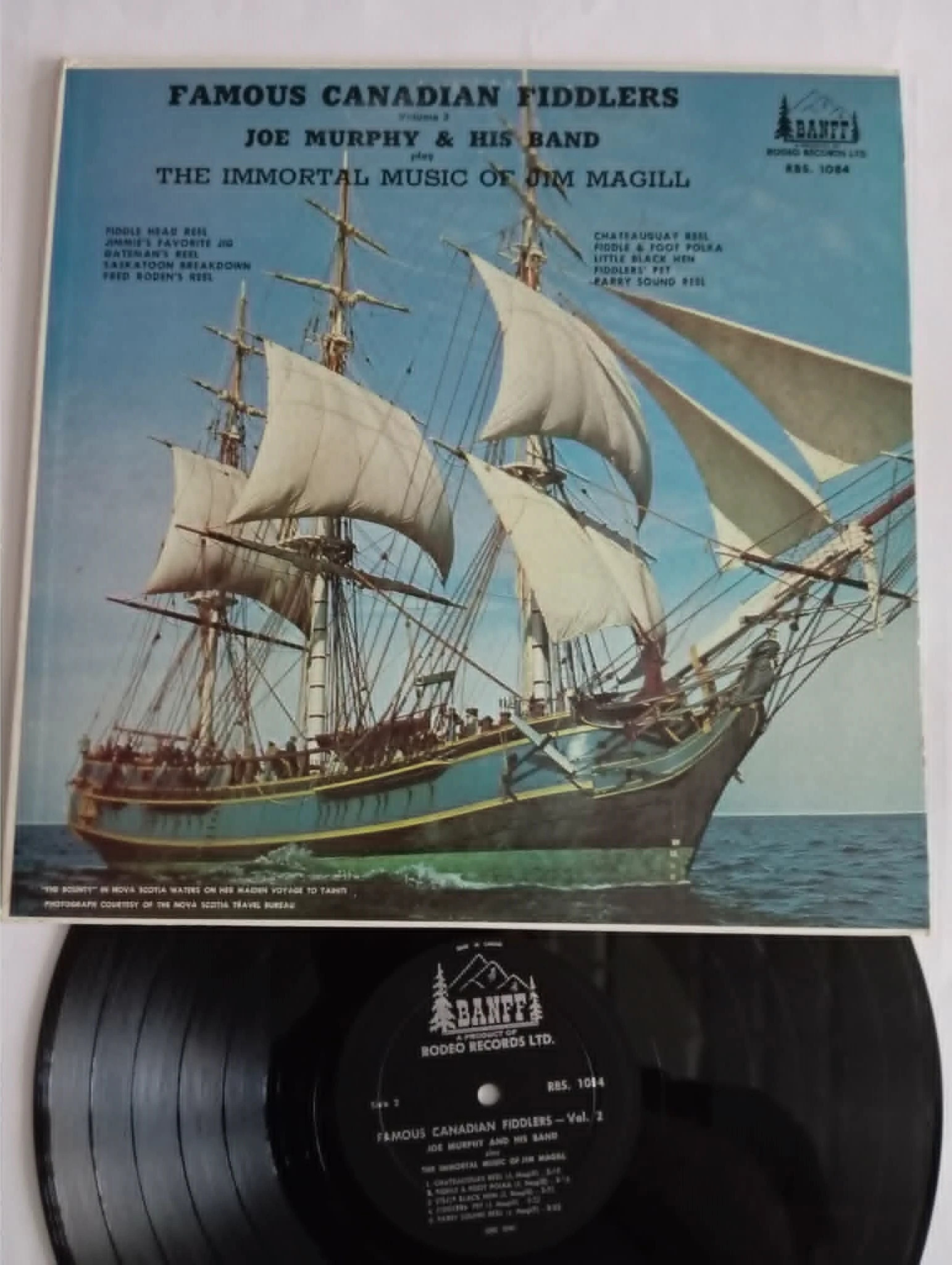 Joe Murphy And His Band - Famous Canadian Fiddlers Vol 2 The Immortal Music Of Jim Magill (LP(11528) 1