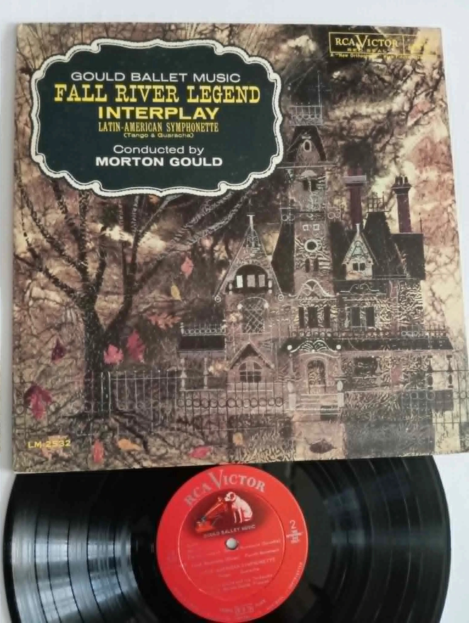 Morton Gould - Fall River Legend, Interplay, Latin-American Symphonette (LP)(115ND1) 1