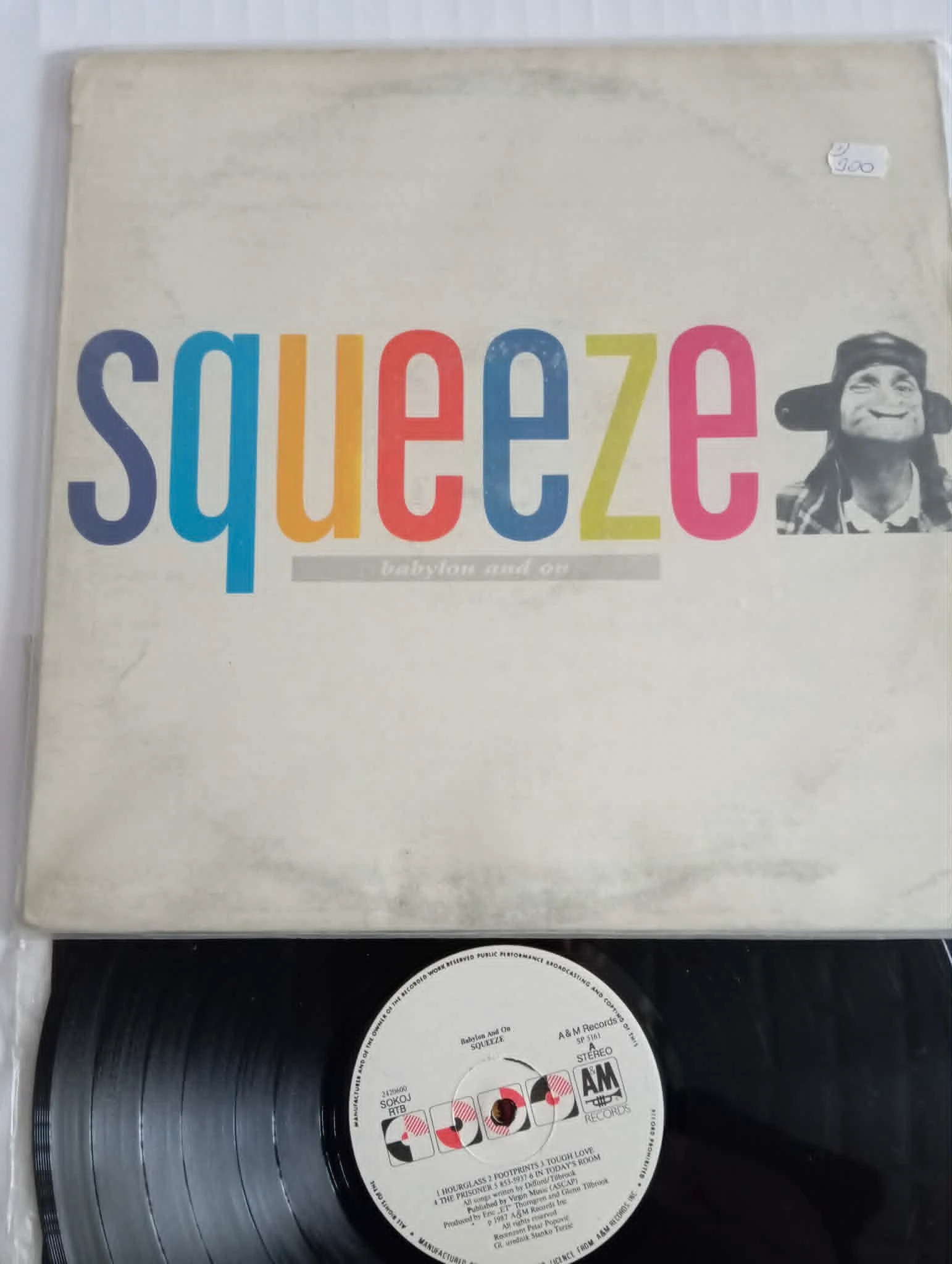 Squeeze - Babylon And On (LP, Album)(1p) 1
