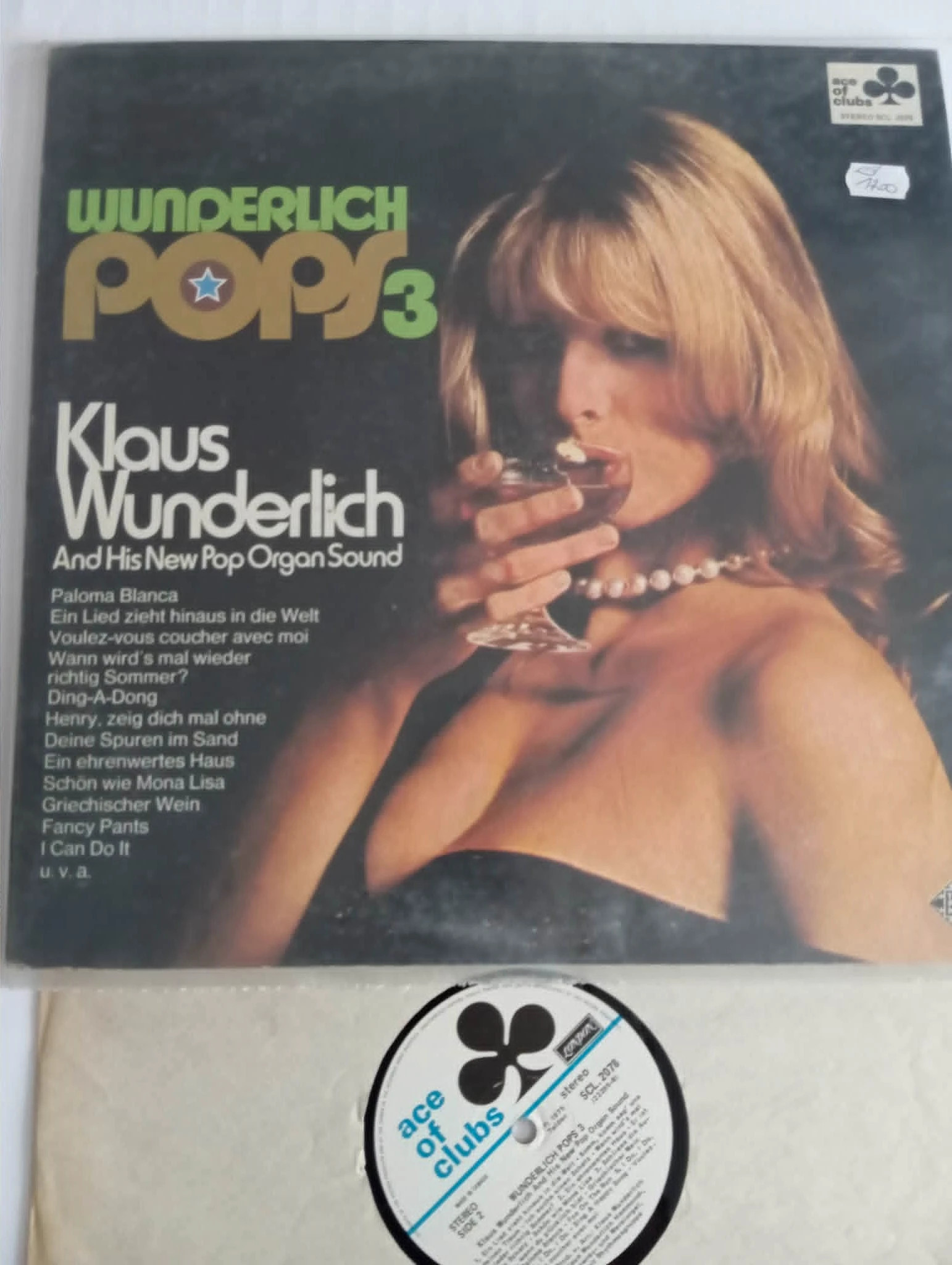 Klaus Wunderlich - Wunderlich Pops 3 (LP)(115p) 1