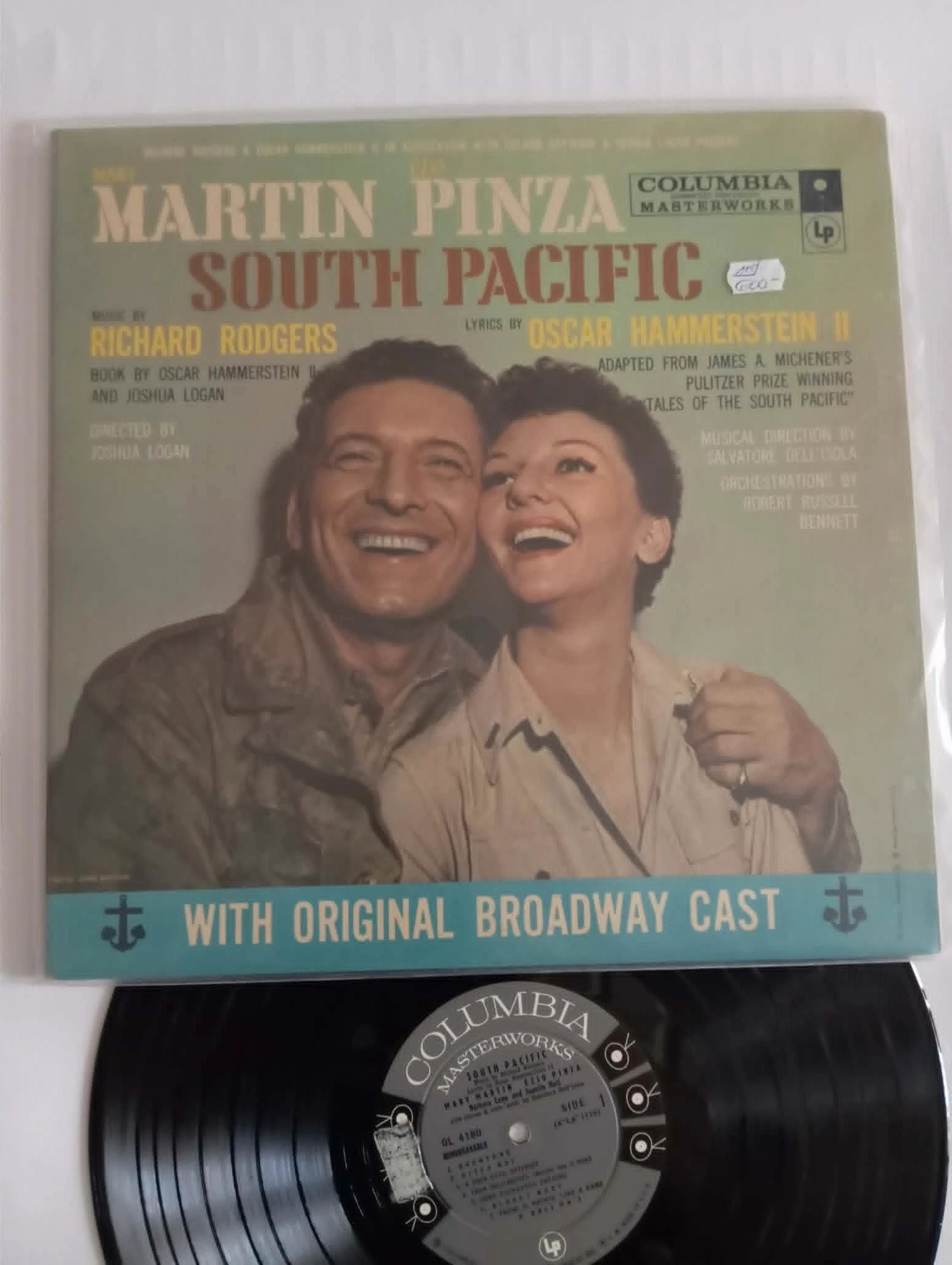 Martin,Pinza, Rodgers, Hammerstein II With Original Broadway Cast - (115p) 1