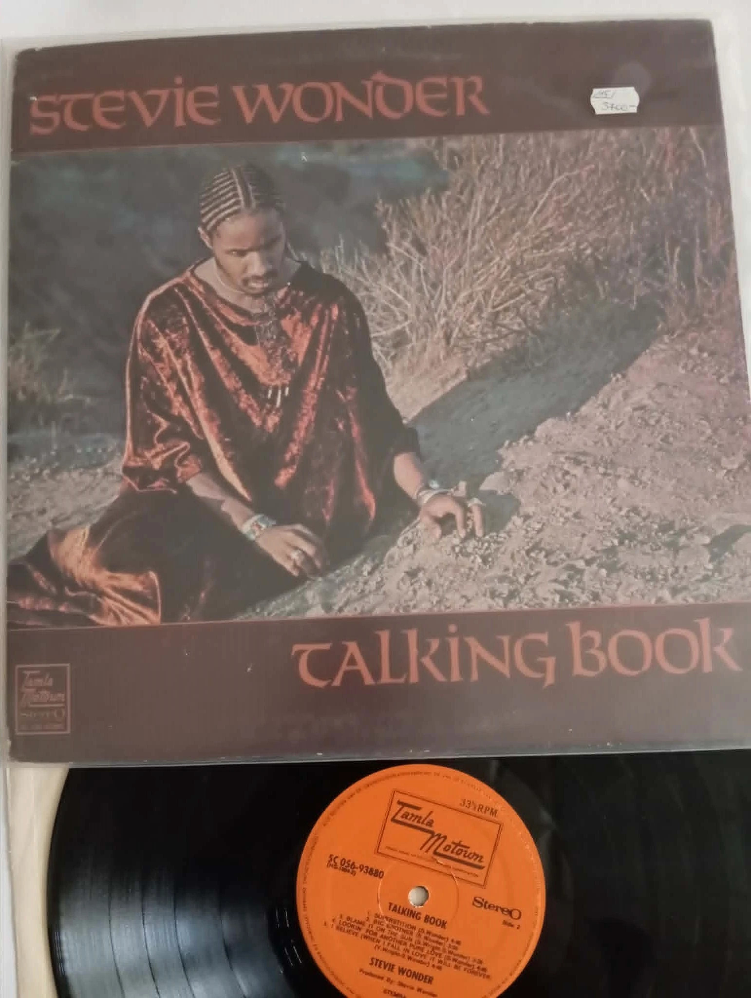 Stevie Wonder - Talking Book (LP, Album, Gat)(115p) 1