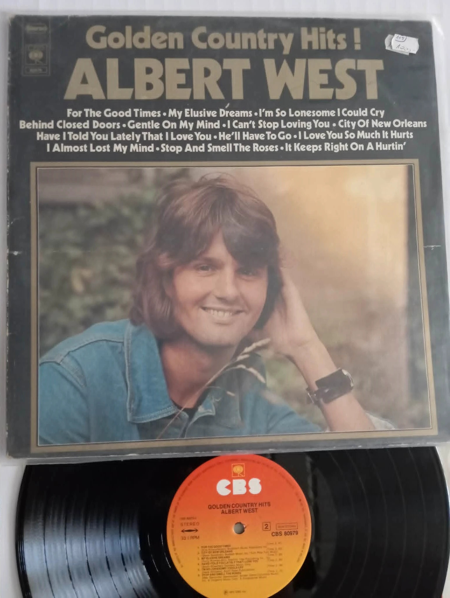 Albert West - Golden Country Hits (LP, Album, RE)(115p) 1