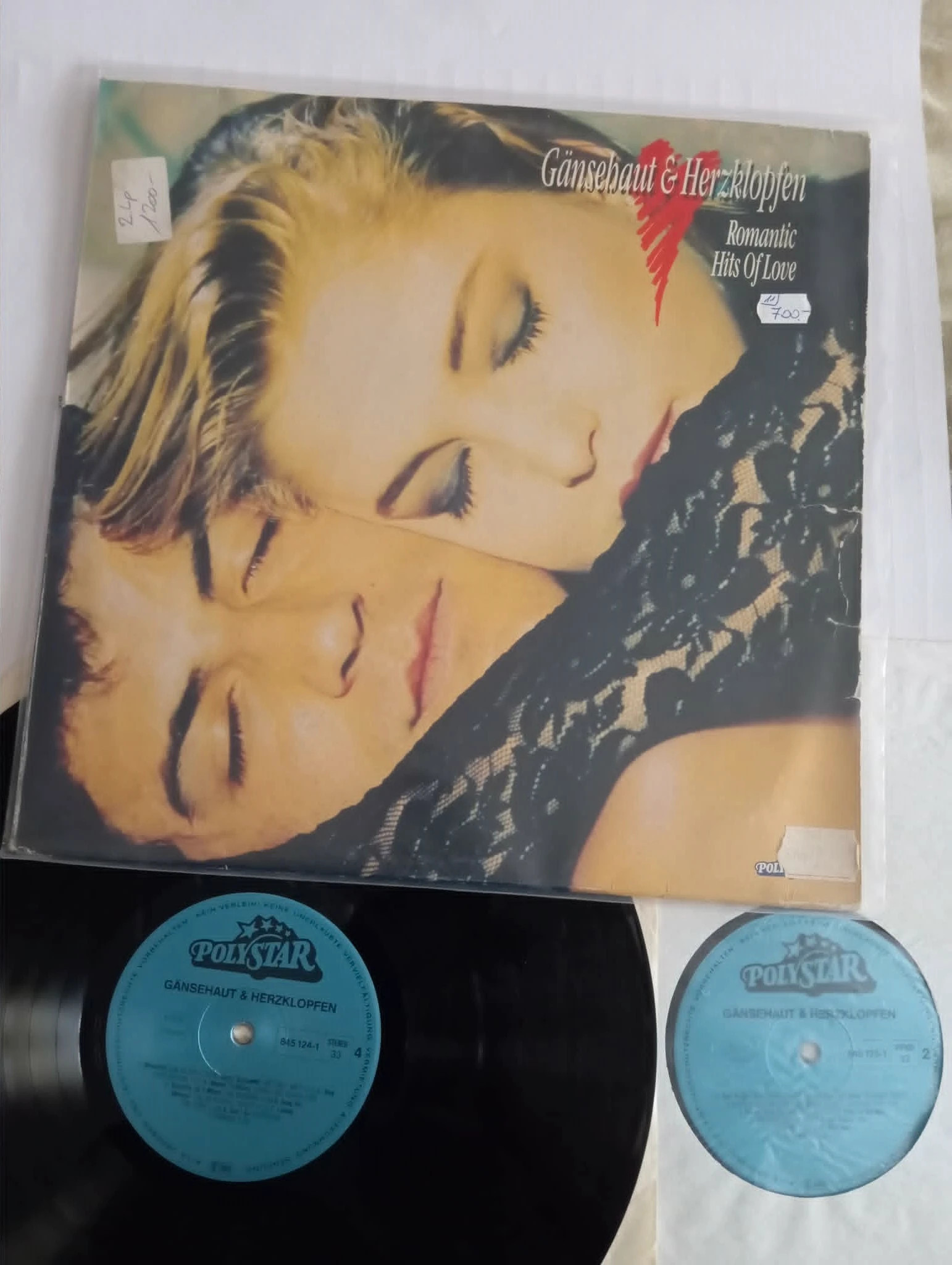 Various - Gänsehaut & Herzklopfen (Romantic Hits Of Love) (2xLP, Comp)(11p) 1
