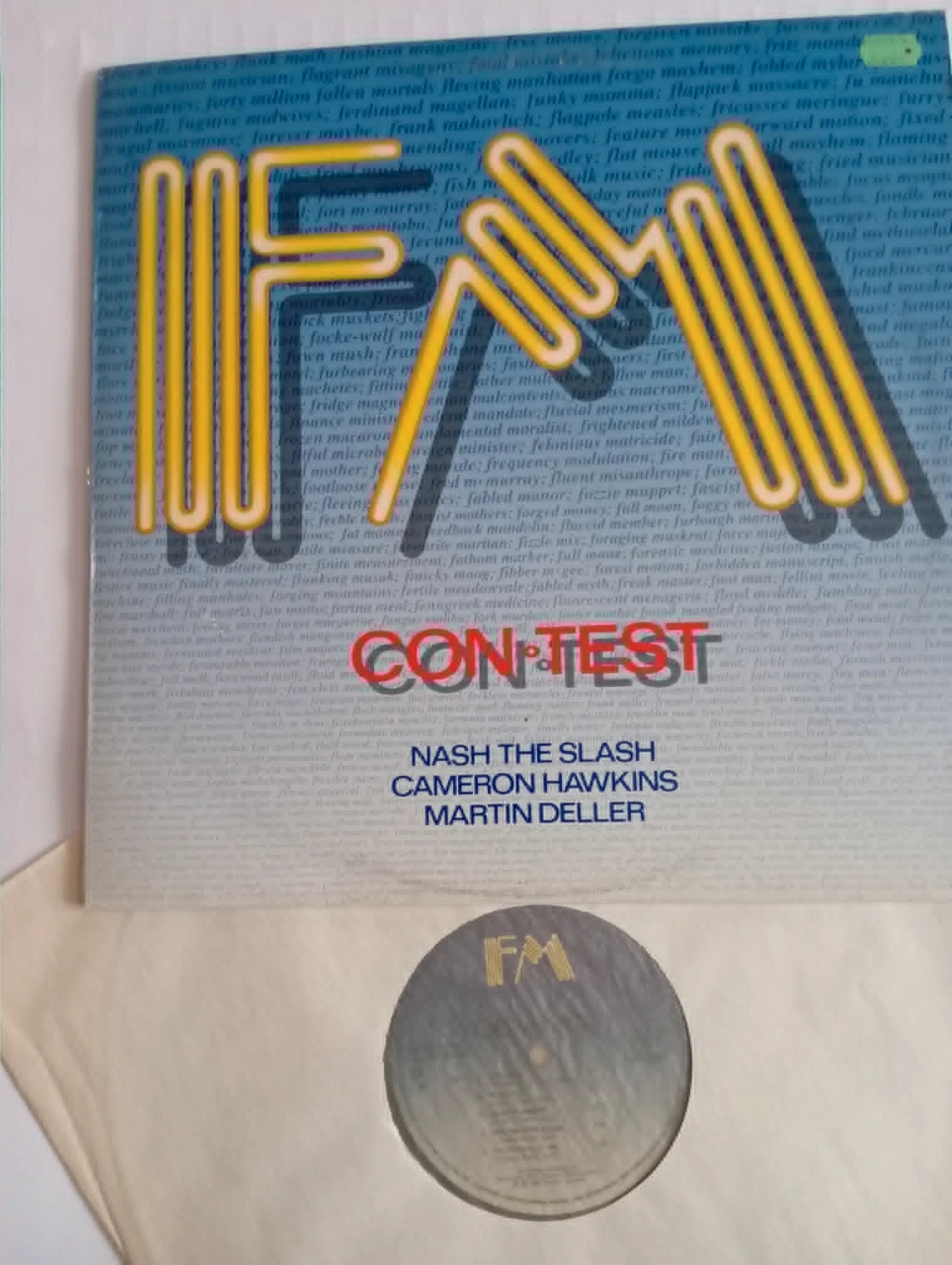 FM - Con-Test (LP, Album, Clu)(115ND1) 1