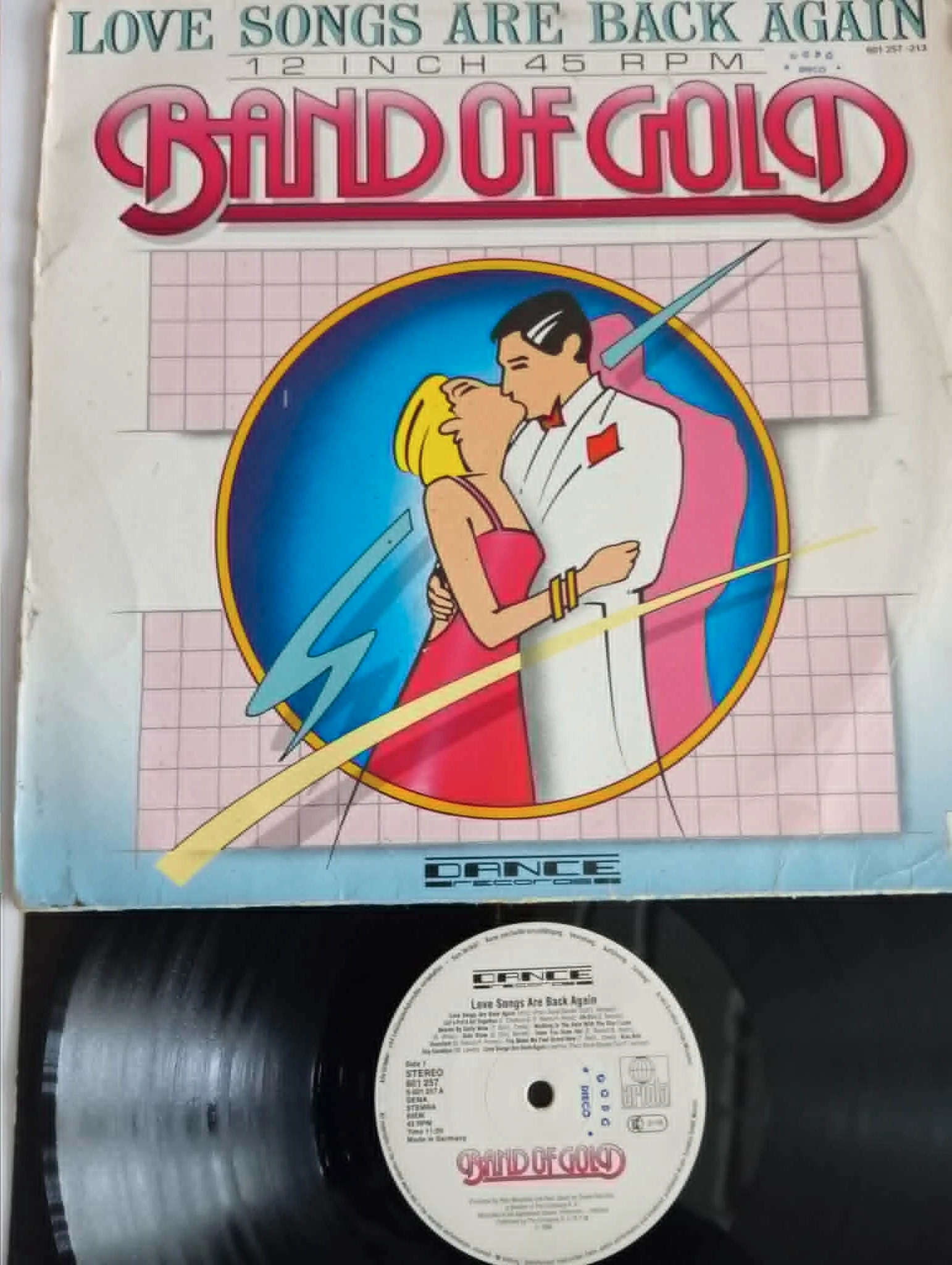 Band Of Gold - Love Songs Are Back Again (12", Maxi) 1