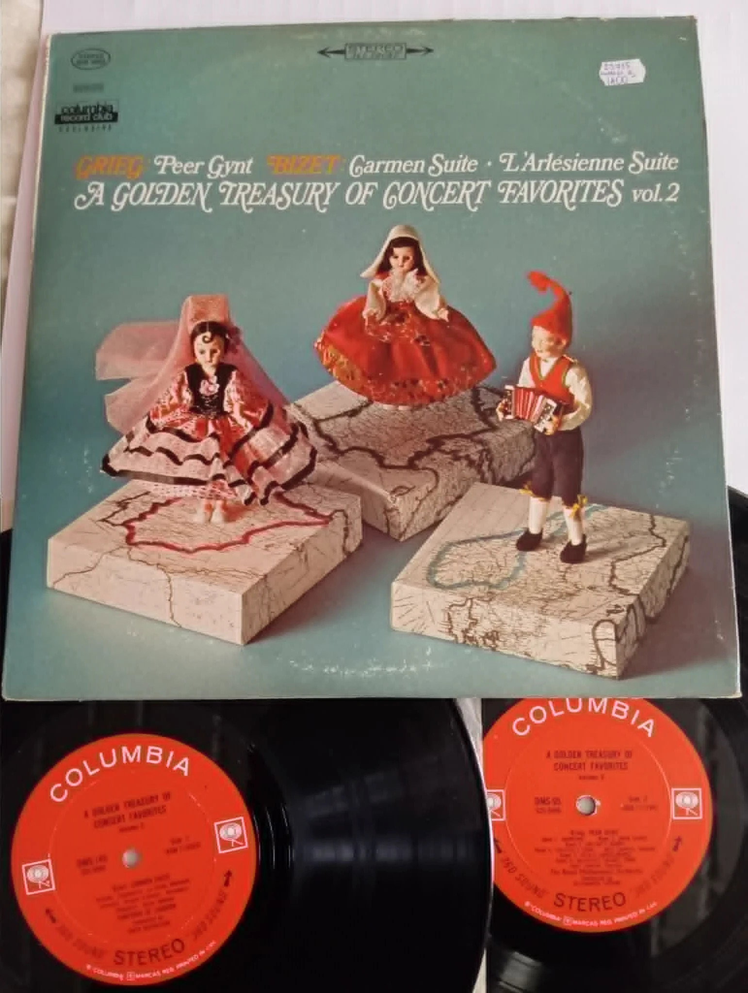 Grieg / Bizet - Peer Gynt / Carmen Suite,L'Arlésienne Suite (2xLP, Comp, Club)(115ND1) 1
