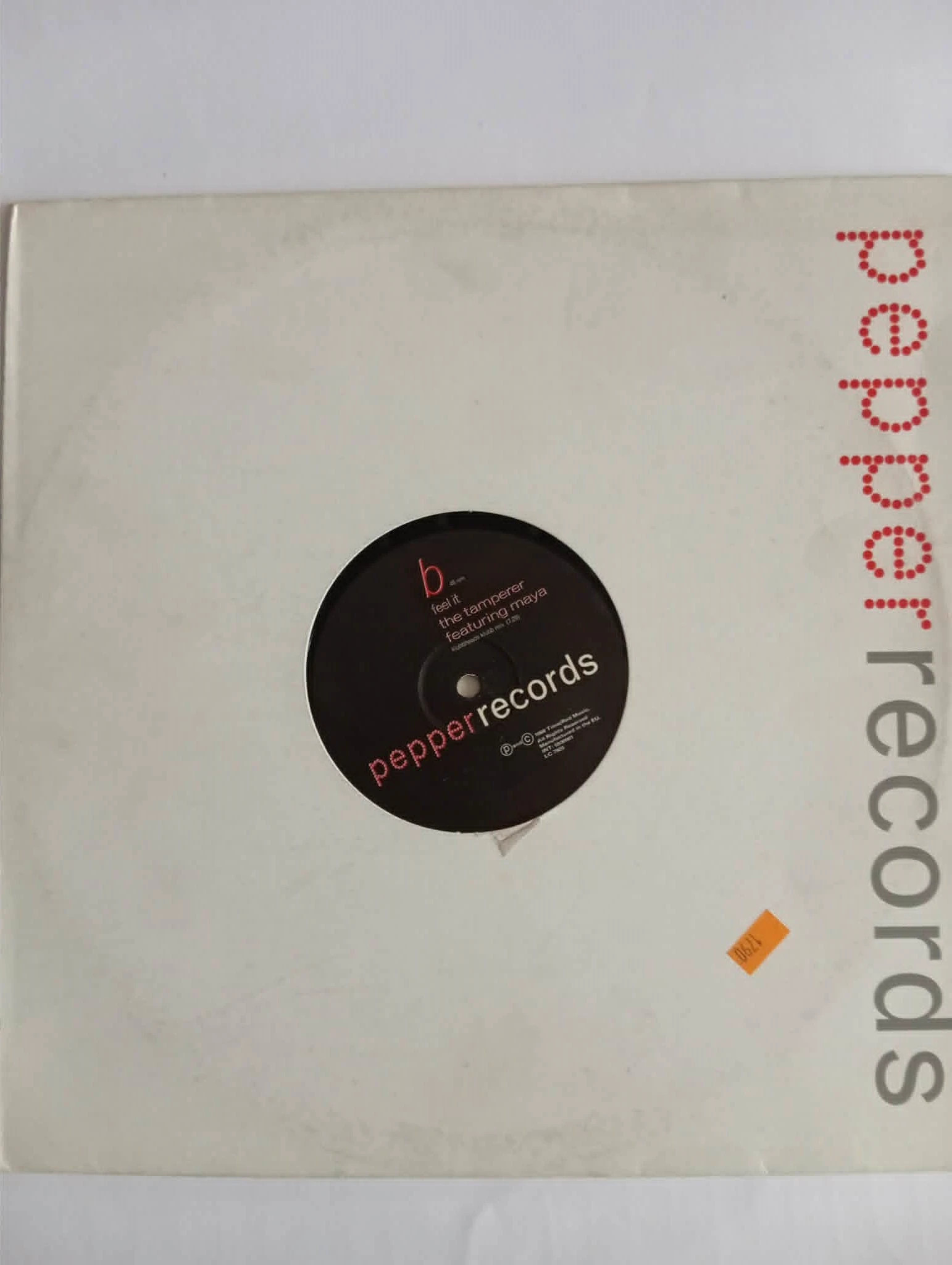 The Tamperer Featuring Maya - If You Buy This Record Your Life Will Be Better (12") 1