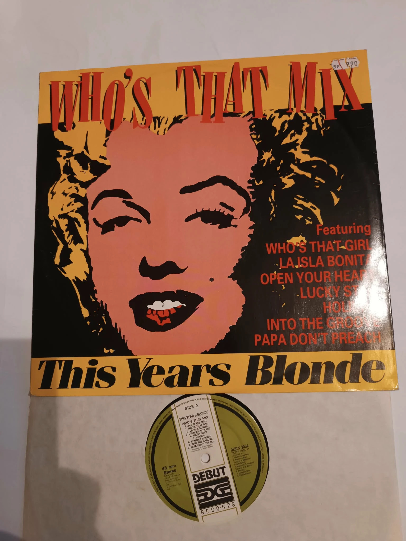 This Year's Blonde - Who's That Mix (12") 1