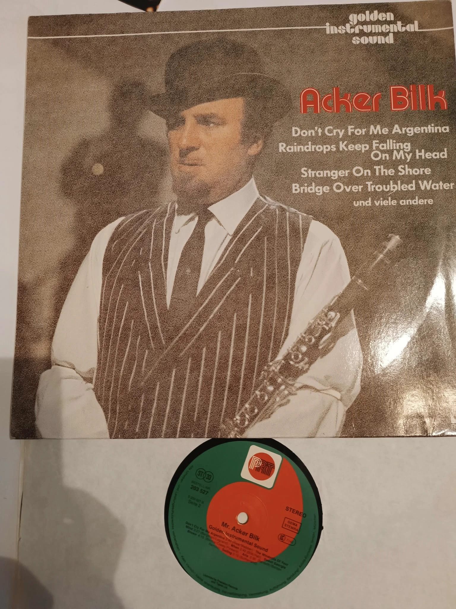 Acker Bilk - Golden Instrumental Sound (LP, Comp) 1