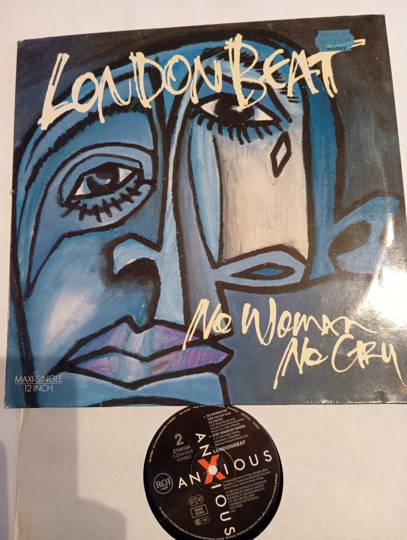 Londonbeat - No Woman No Cry (12", Maxi) 1