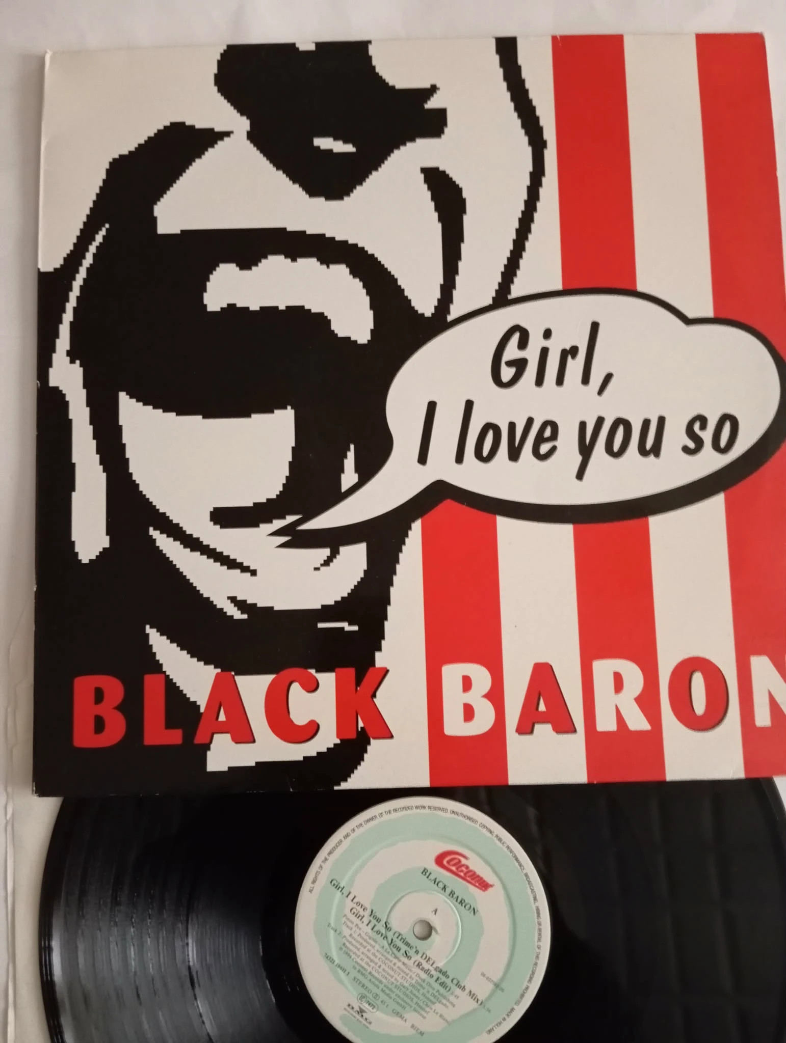 Black Baron - Girl, I Love You So (12", Maxi) 1