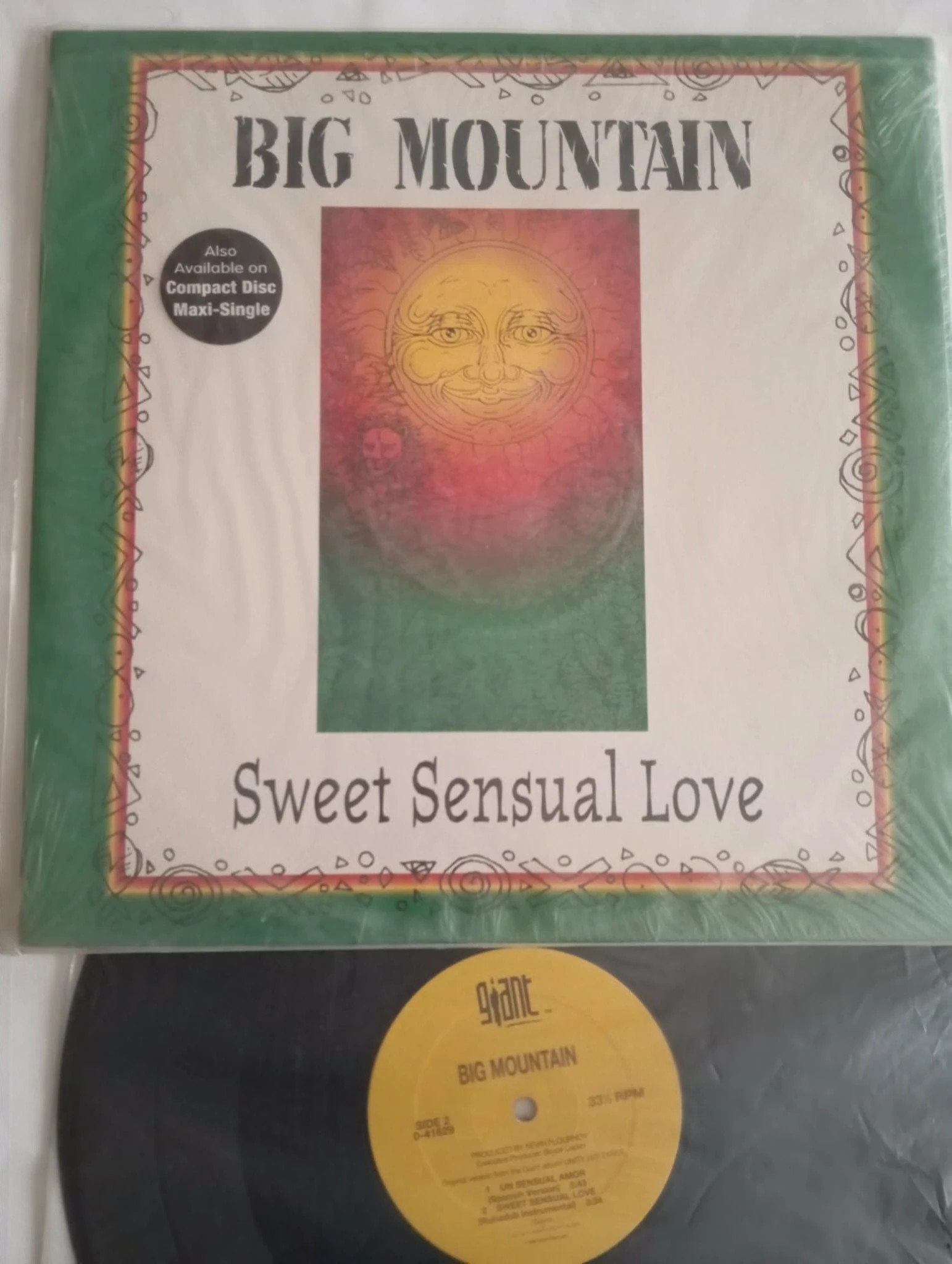 Big Mountain - Sweet Sensual Love (12") 1