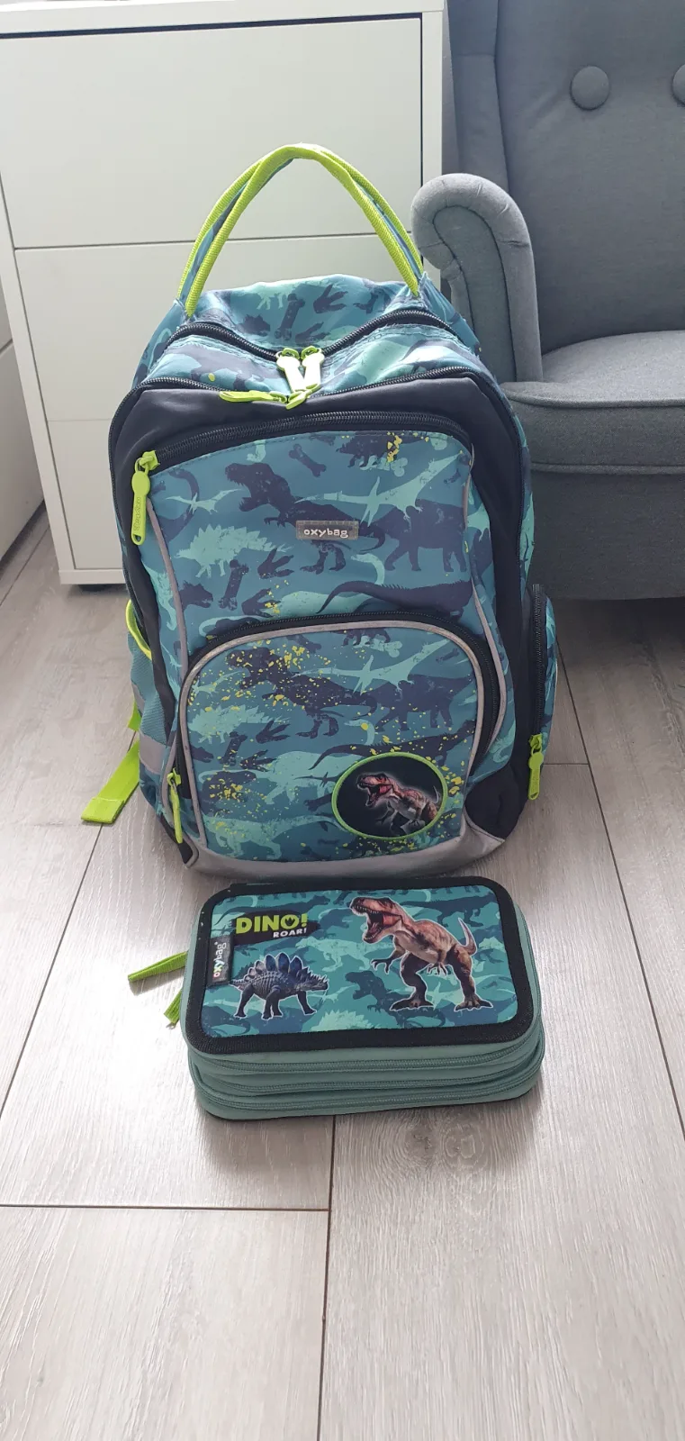 Oxybag DINO iskolatáska 1