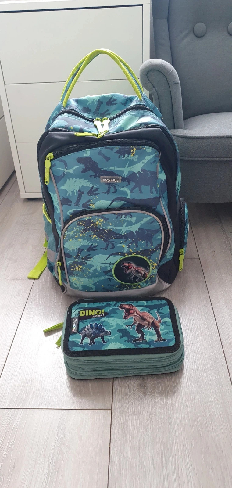 Oxybag DINO iskolatáska 1