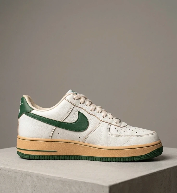 Nike Air Force 1 '07 LV8 "Athletic Department" (Sail / Deep Royal / Pro Green / Gum) sneaker 1