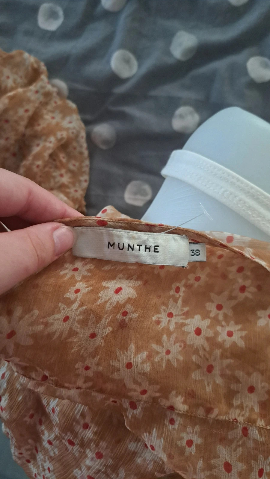 Vintage átlátszó maxi ruha virágos mintázattal+fehér miniruha aláöltözetként 3
