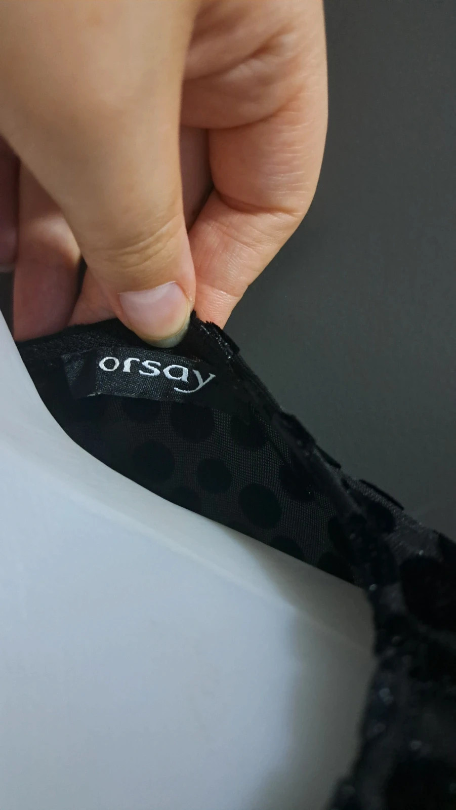 Orsay pöttyös necc felső buggyos ujjal 2