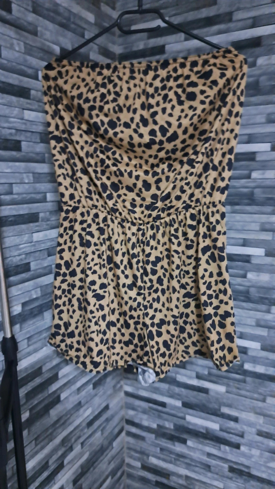 Leopárd mintás overál/jumpsuit 2