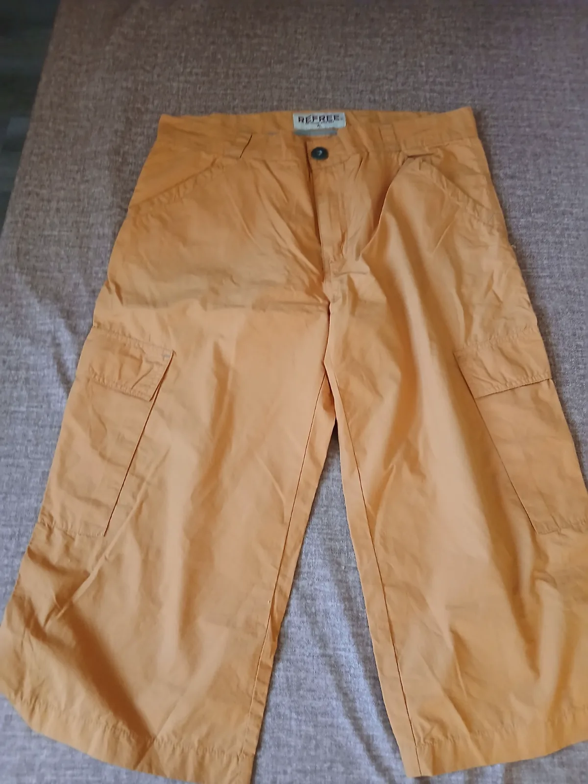 Replicas narancssárga cargo rövidnadrág 1