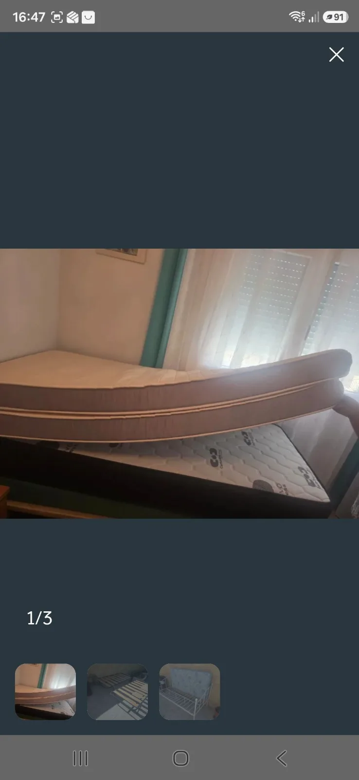 Cama nido y colchon 2
