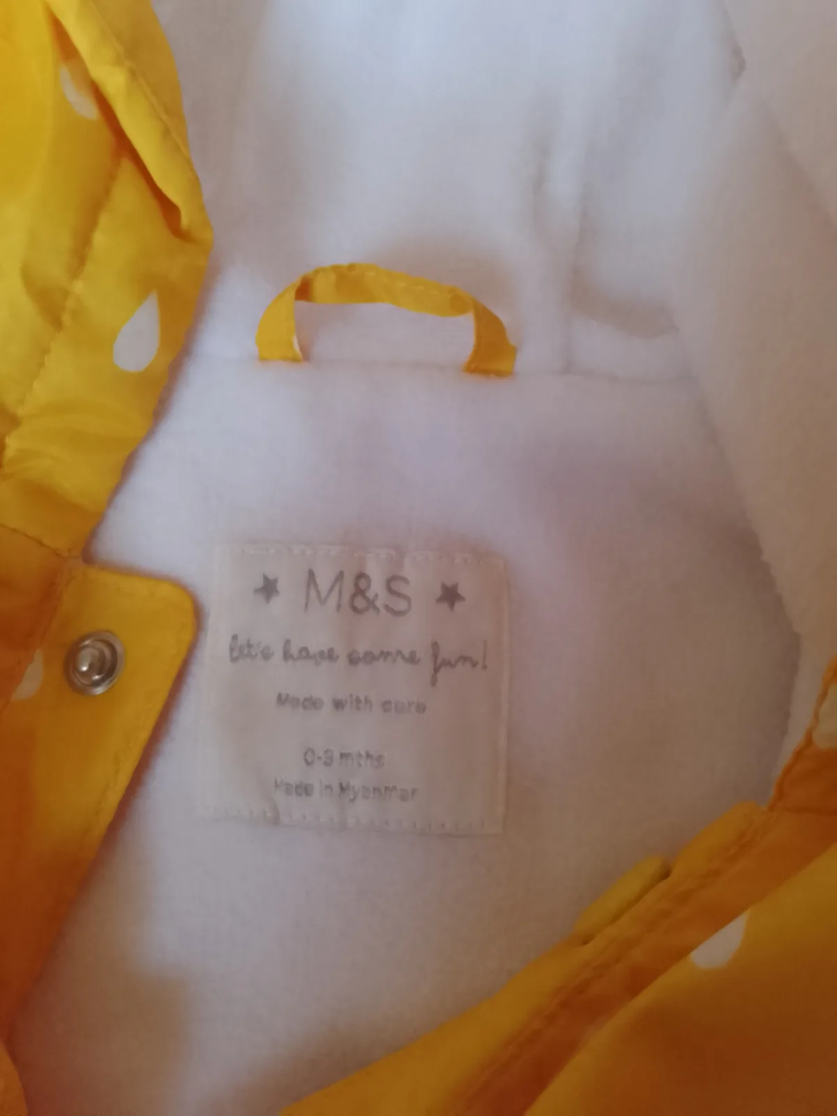 Marks and Spencer esőoverál 3 hónapos korig 2