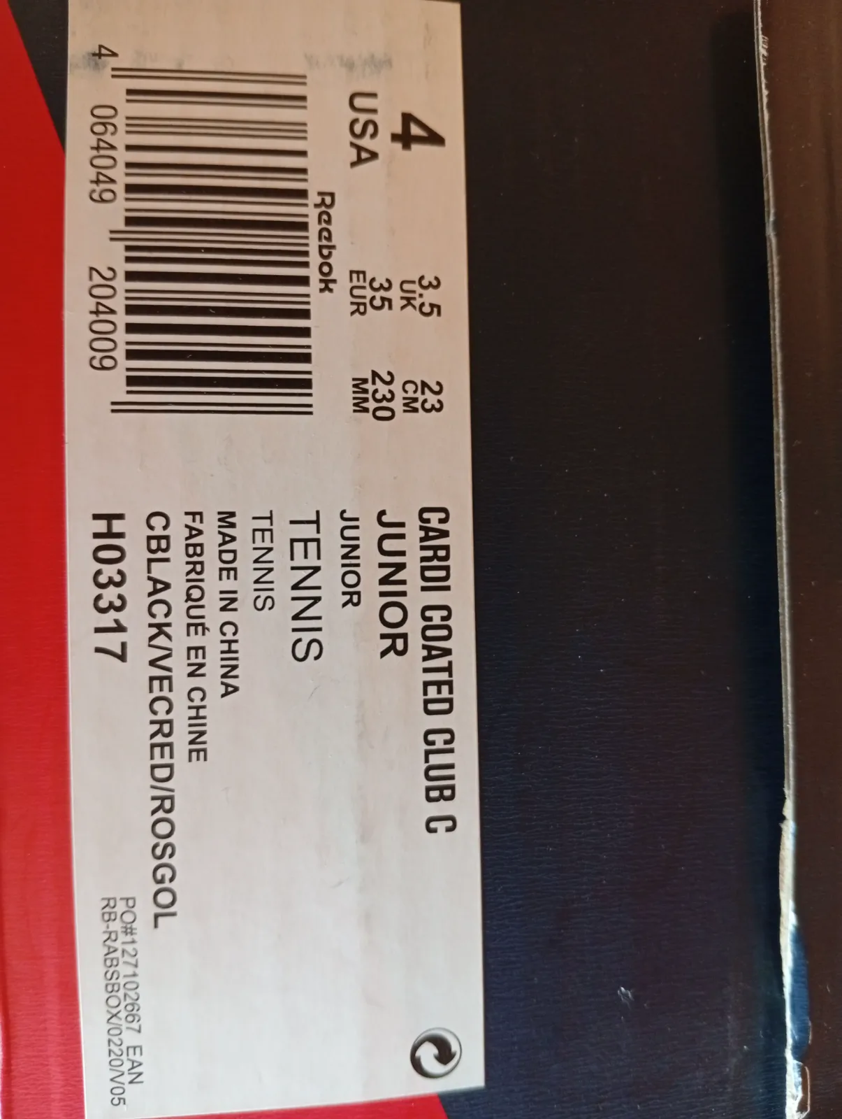Reebok fiú cipő 35-ös 3