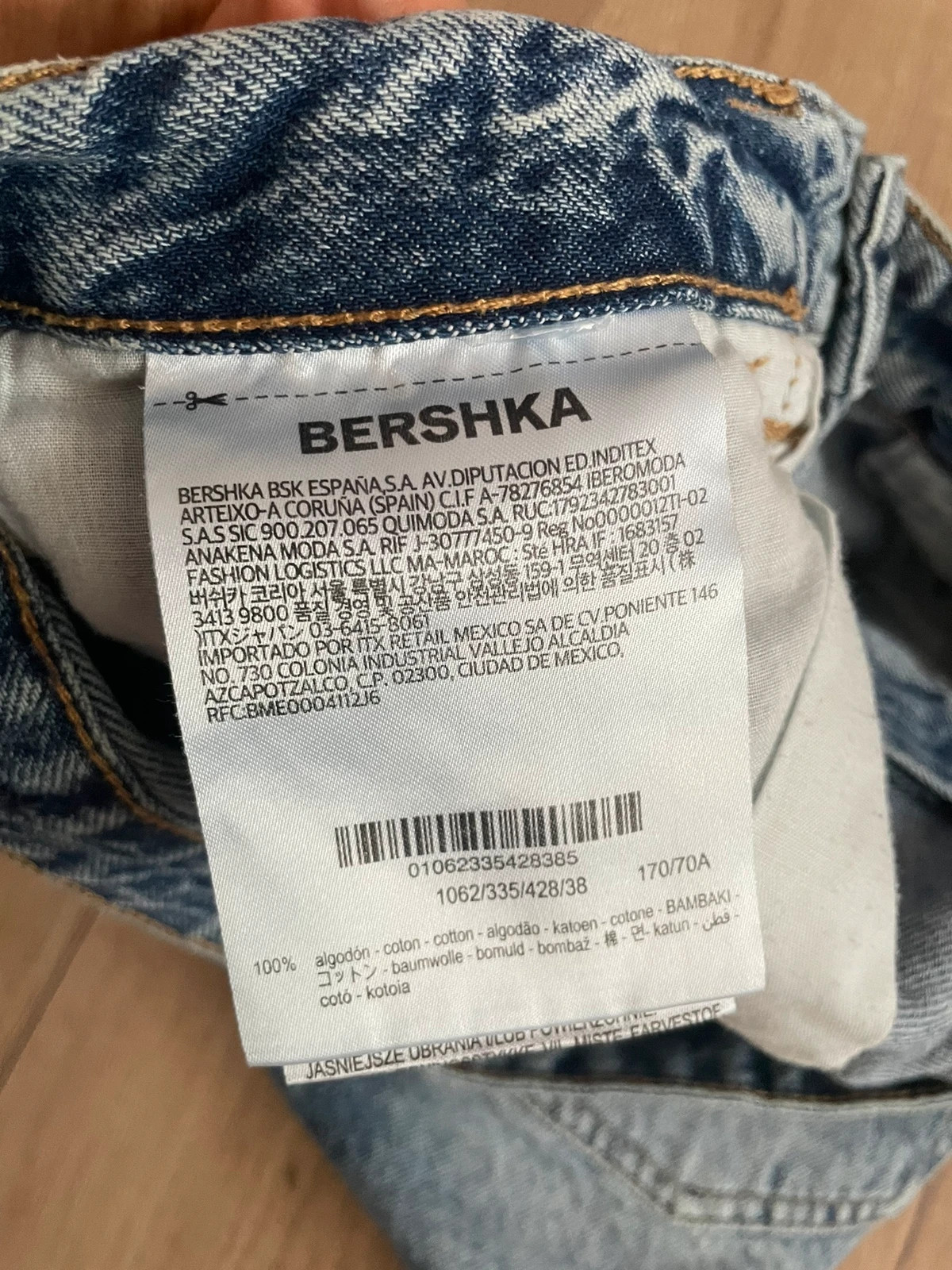 Bershka cargo denim szoknya 4