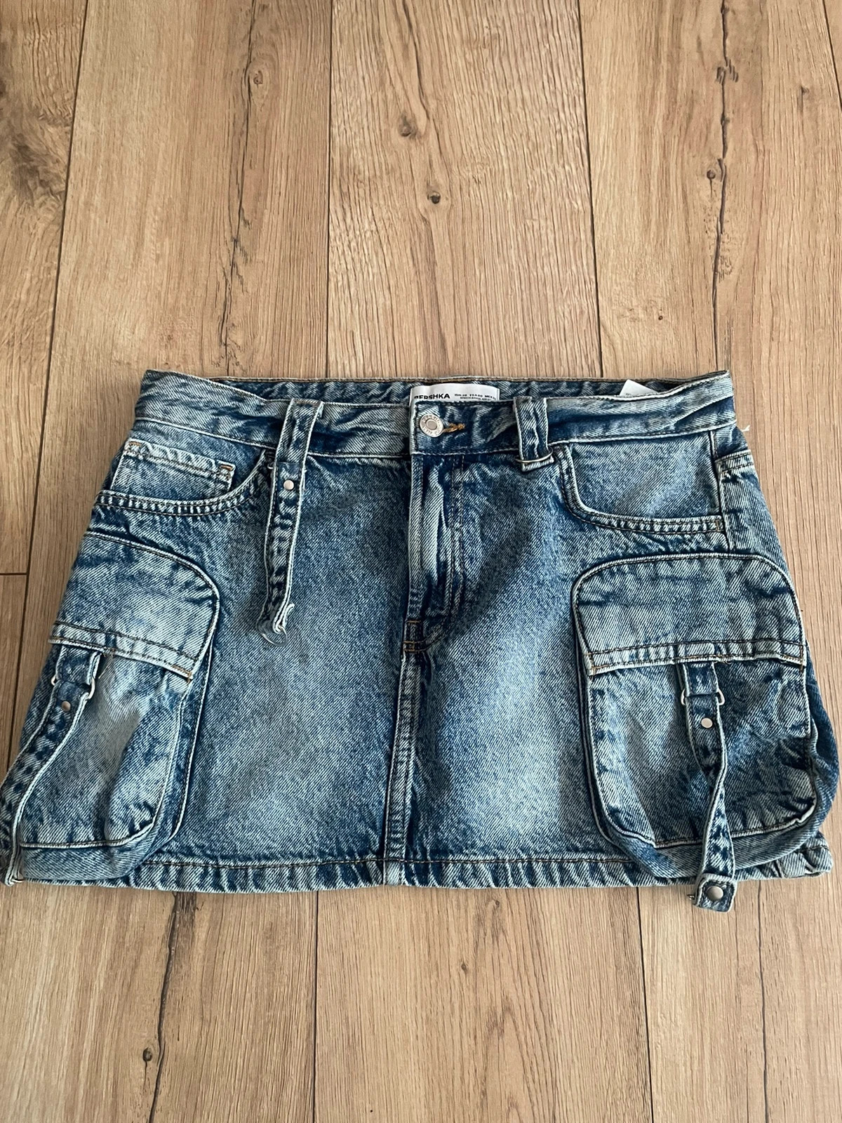 Bershka cargo denim szoknya 1