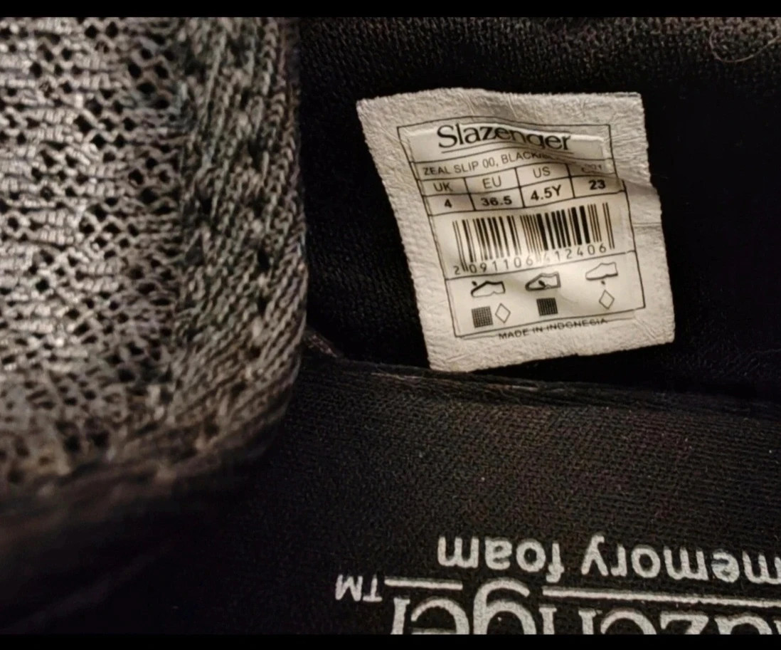 Slazenger memóriahabos félcipő 37-es 3