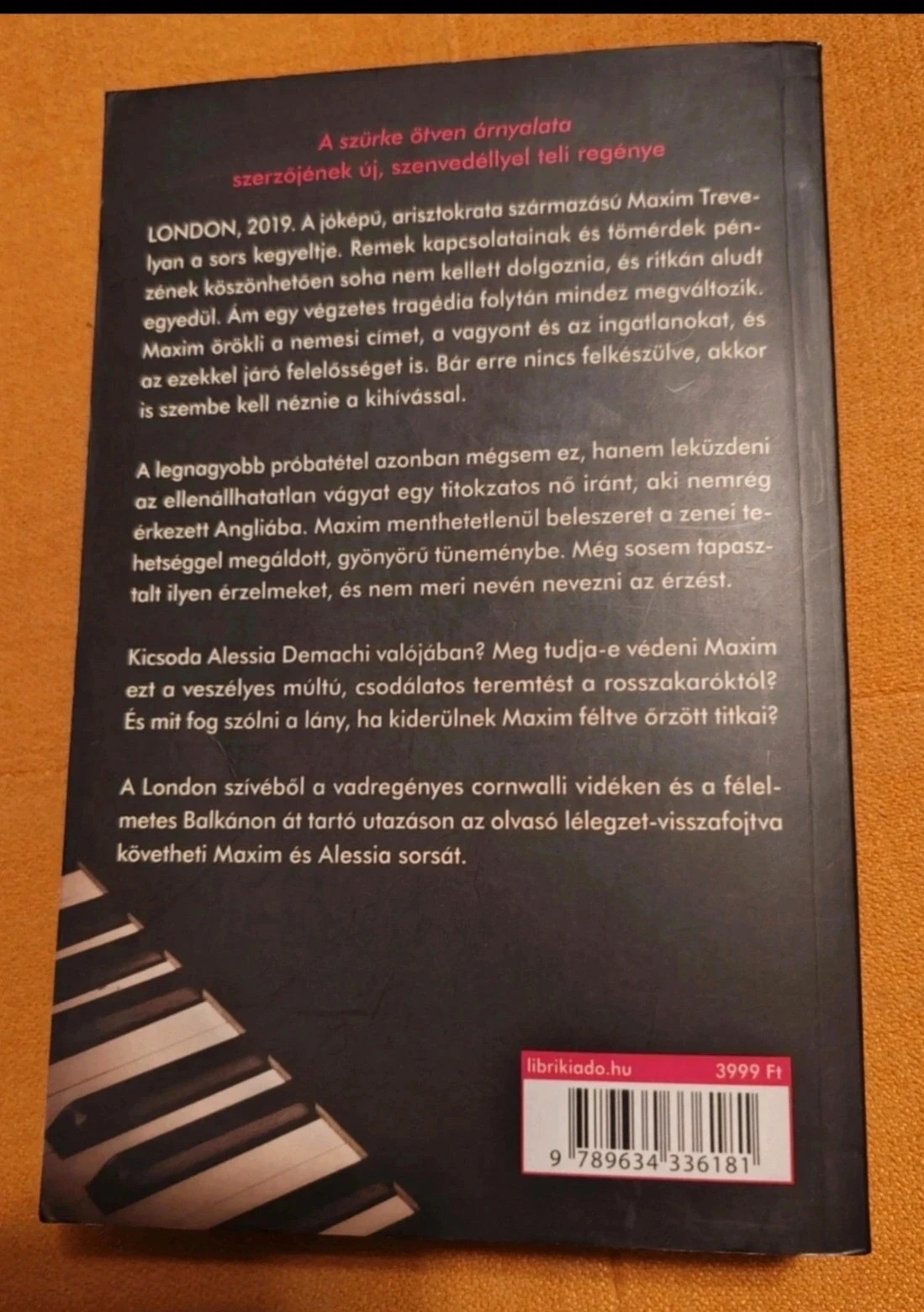 Új! E L James - Mister 2