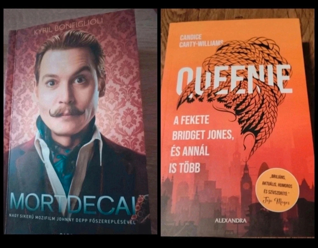 Új! Queenie + Mortdecai könyvcsomag 1