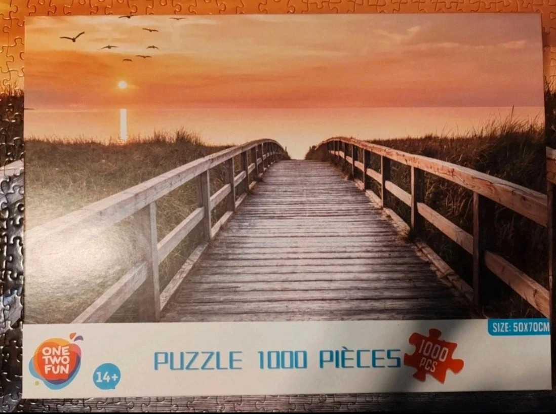 1000 db-os puzzle - Fahíd naplementében 2