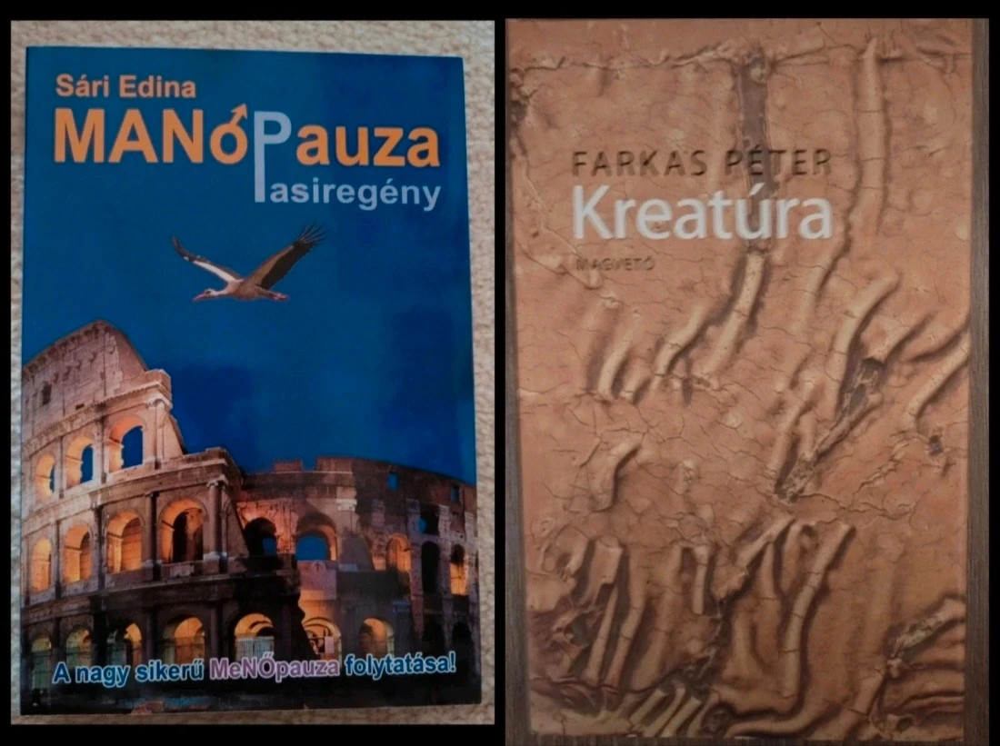 Új! Manópauza + Kreatúra könyvcsomag 1