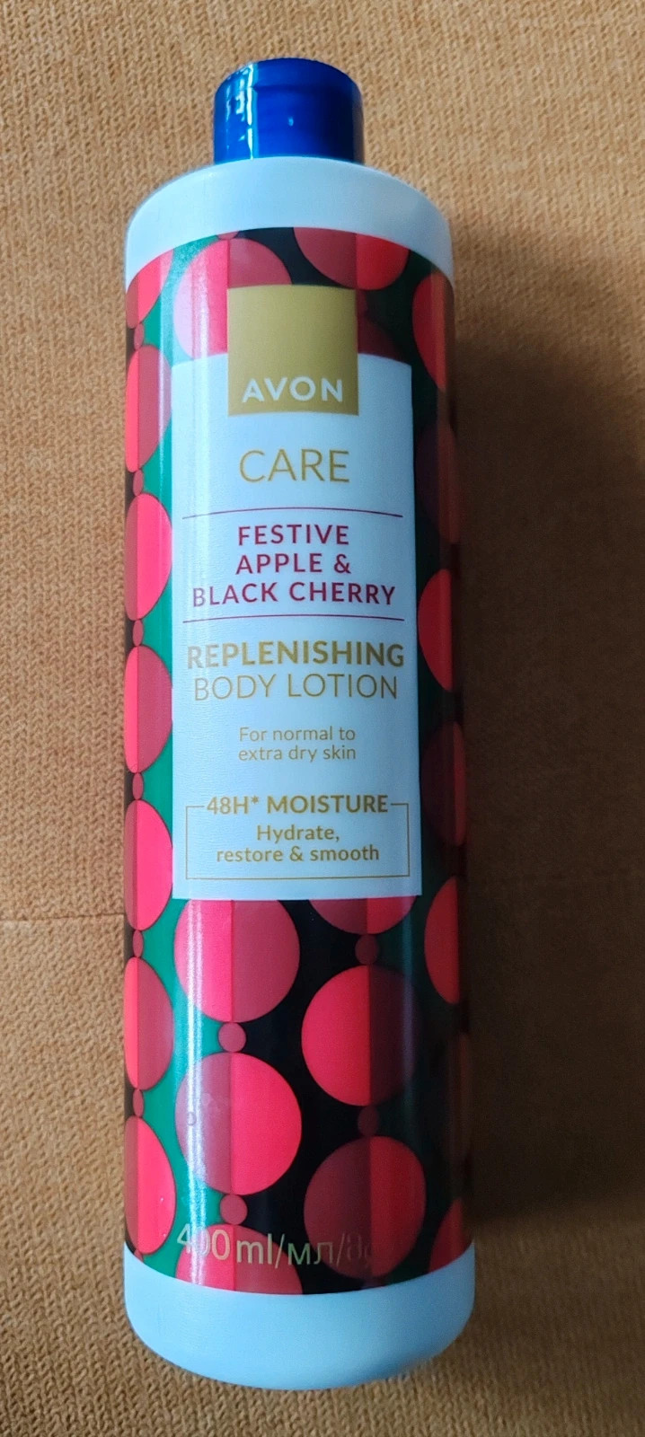 Új! AVON Care Festive Apple & Black Cherry testápoló 1
