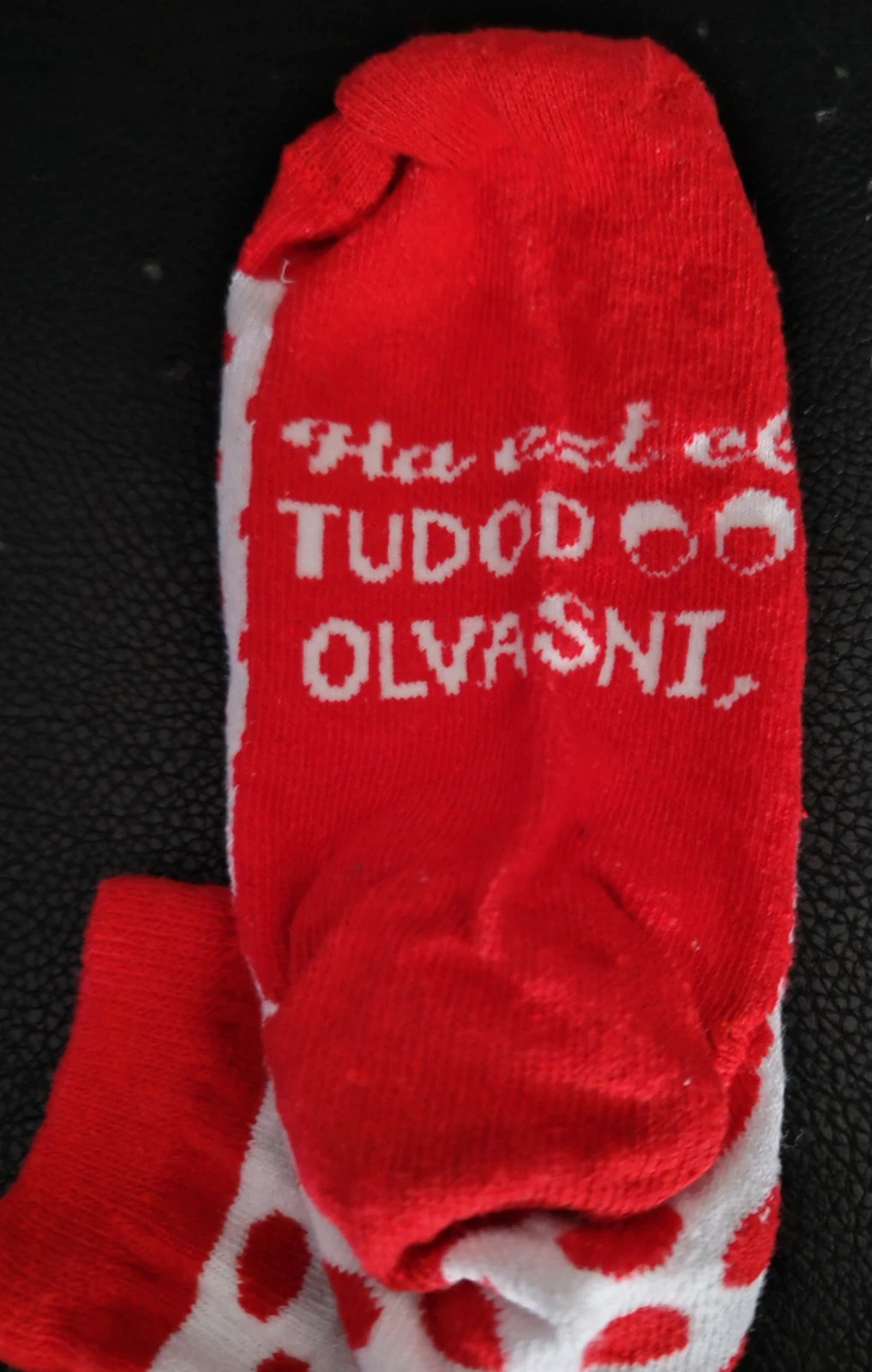 Új! Pöttyös túró rudi zokni 2